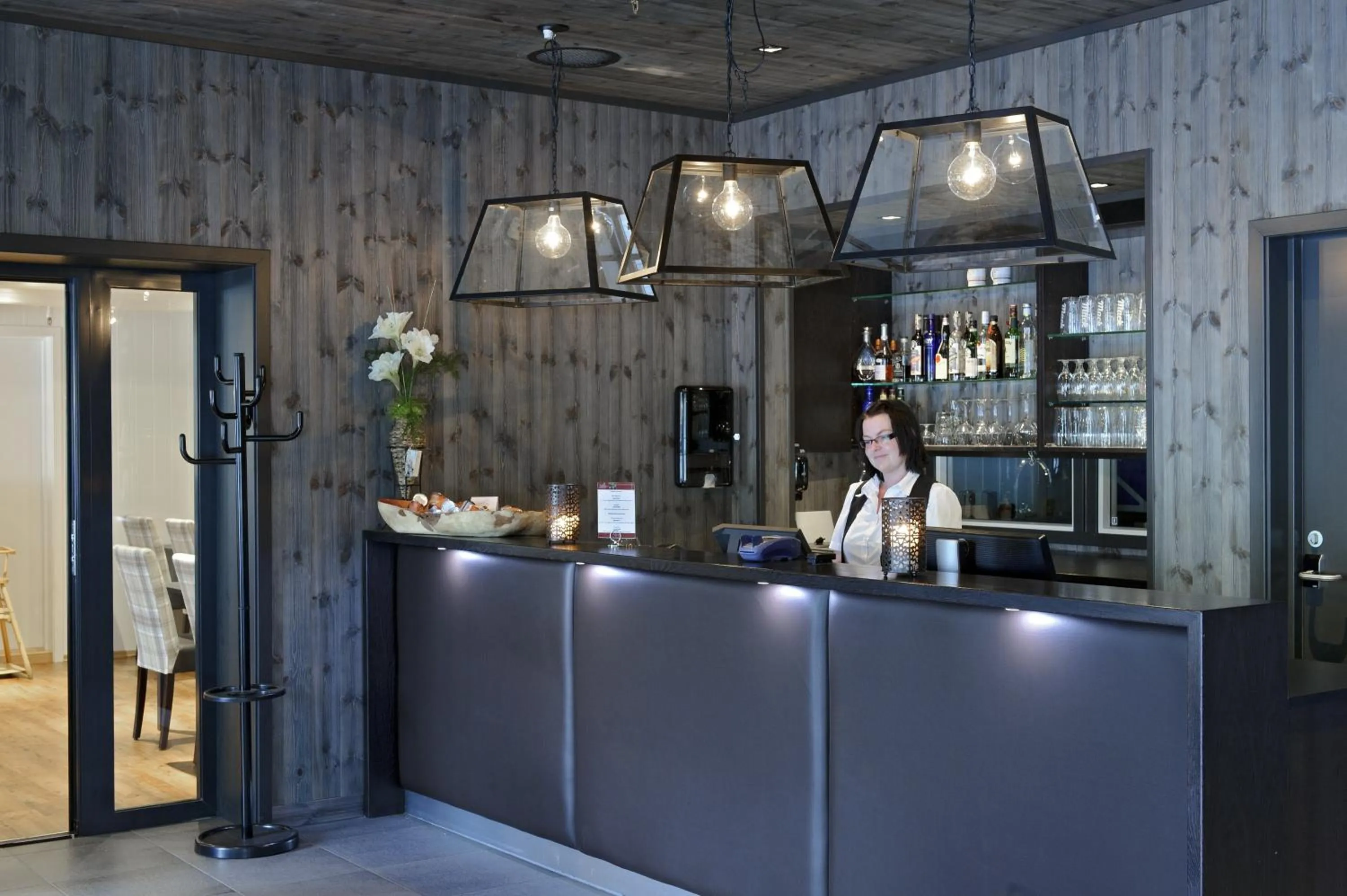 Lobby or reception in Vollan Gjestestue