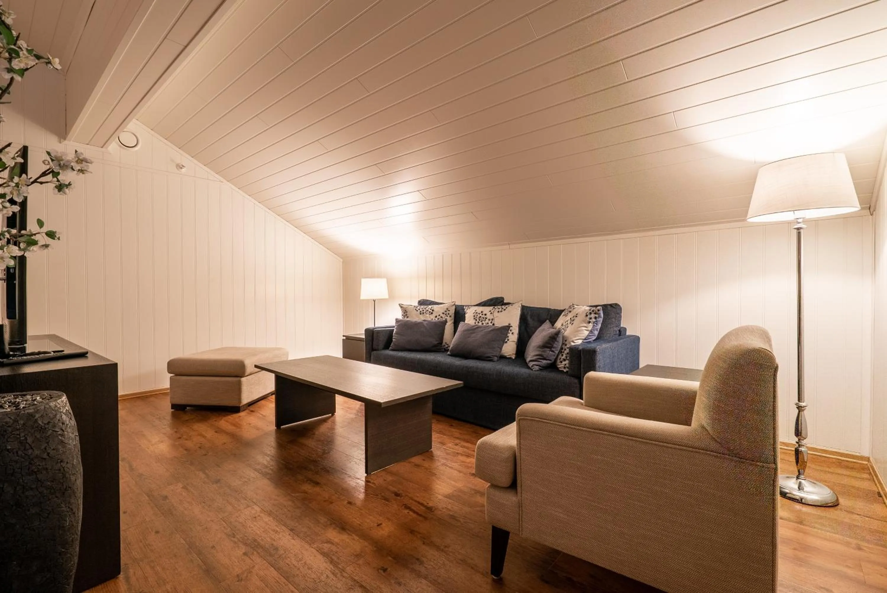 Living room in Vollan Gjestestue