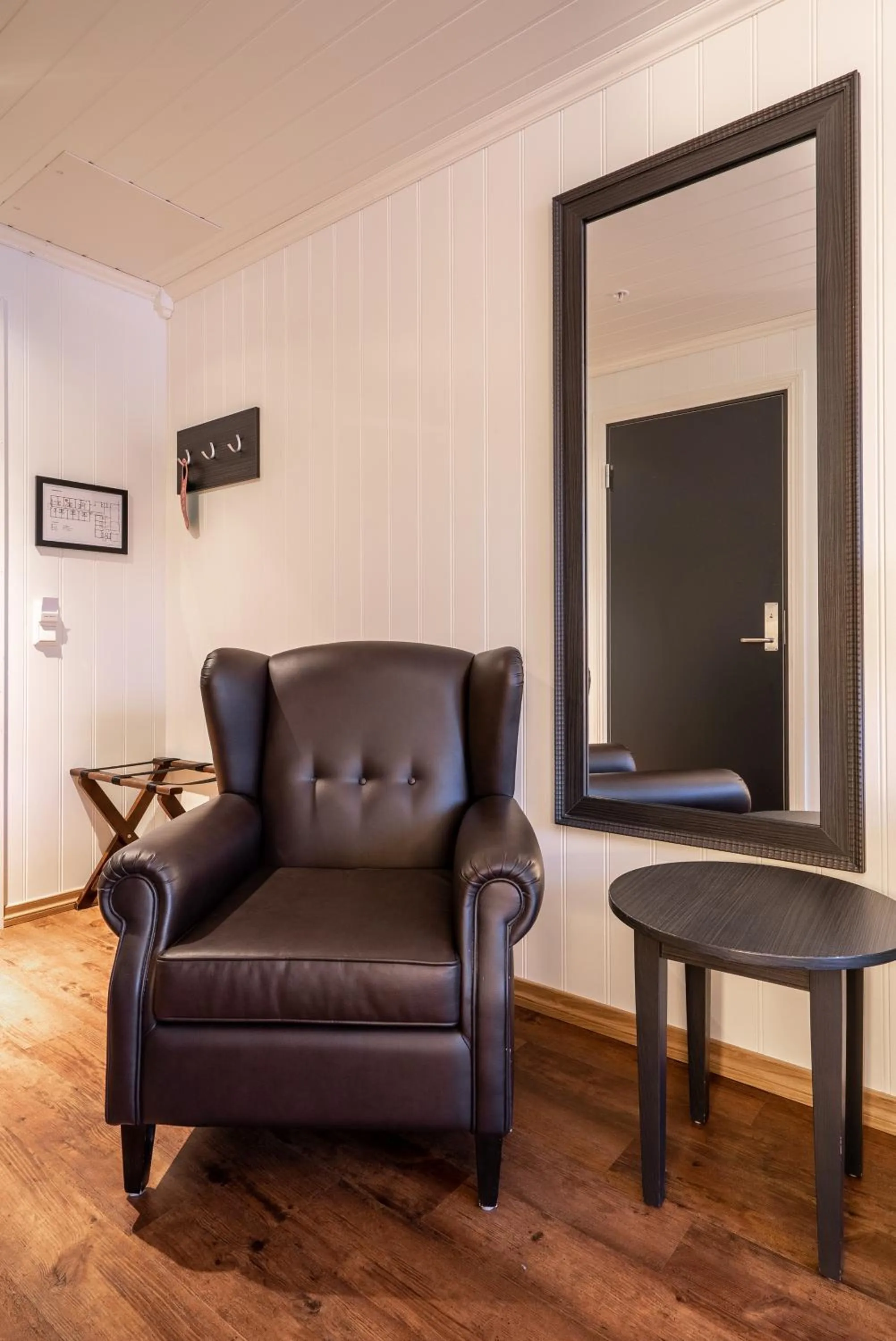 Seating area in Vollan Gjestestue