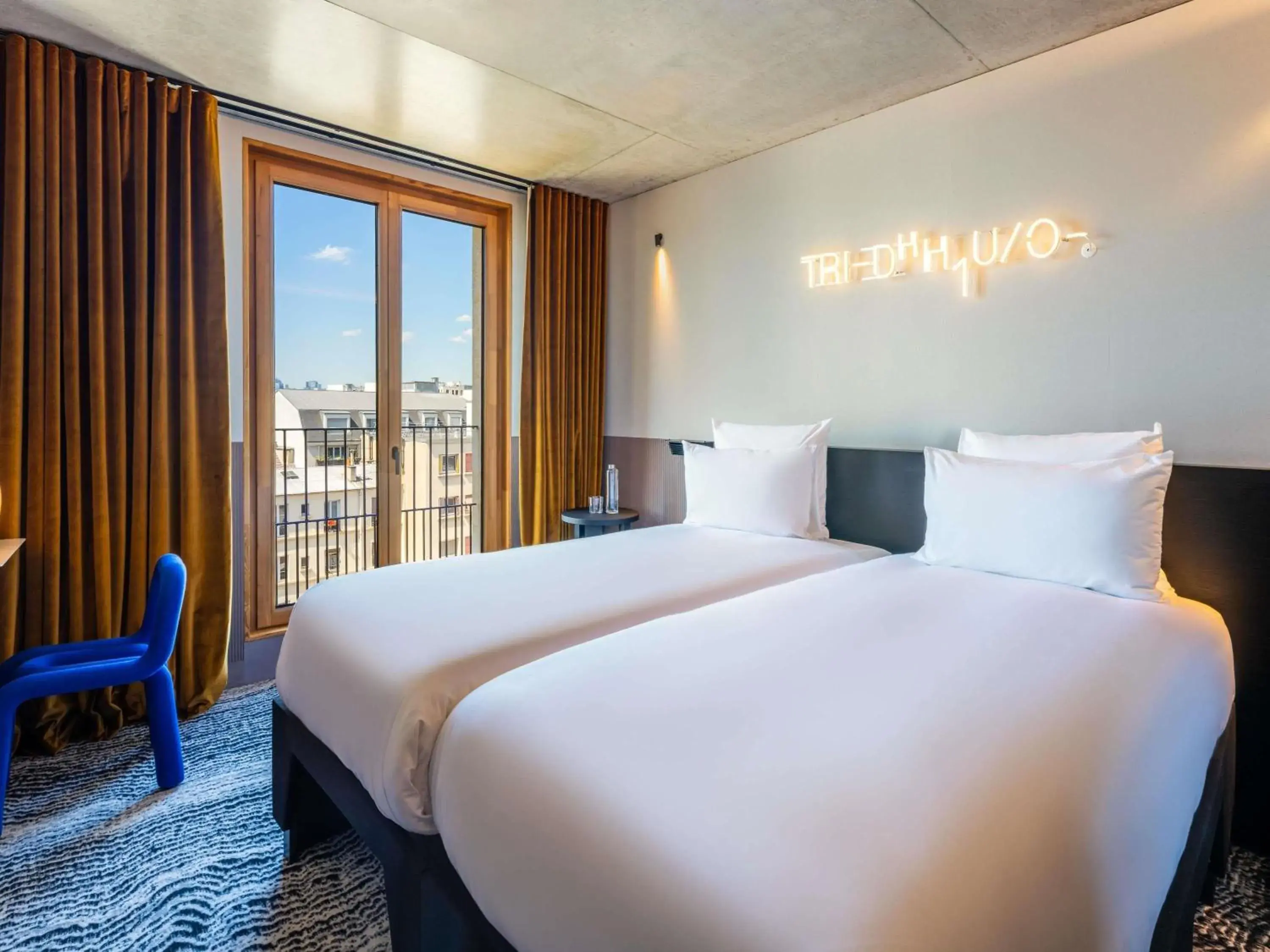 Bedroom, Bed in TRIBE Paris Clichy Bedroom, Bed in TRIBE Paris Clichy