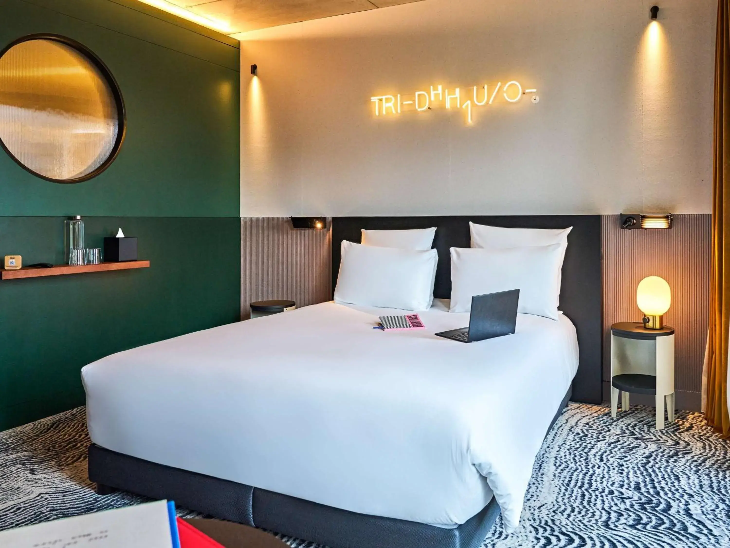 Bedroom, Bed in TRIBE Paris Clichy Bedroom, Bed in TRIBE Paris Clichy