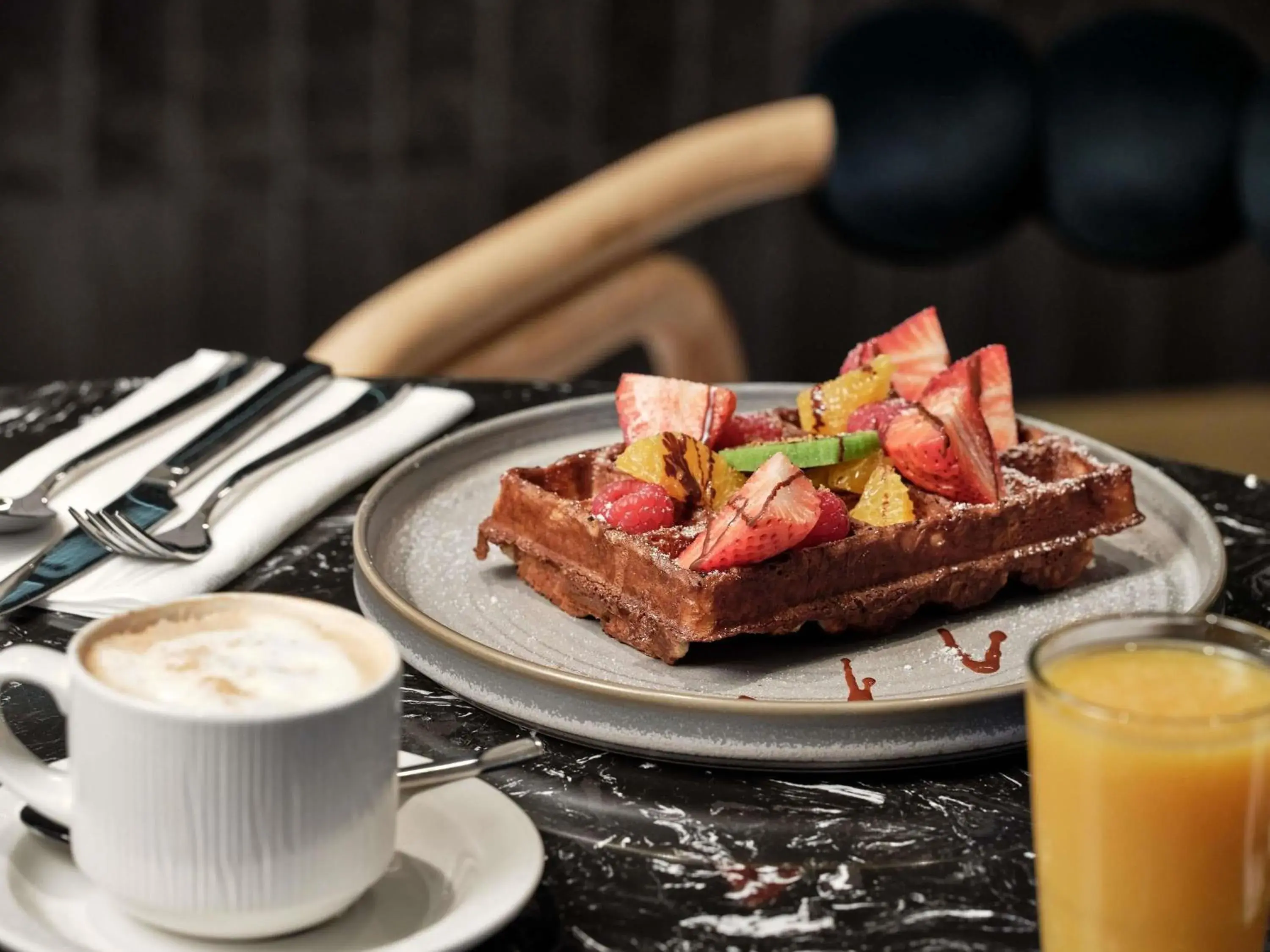 Breakfast in Mövenpick Grand Hotel Wroclaw Breakfast in Mövenpick Grand Hotel Wroclaw