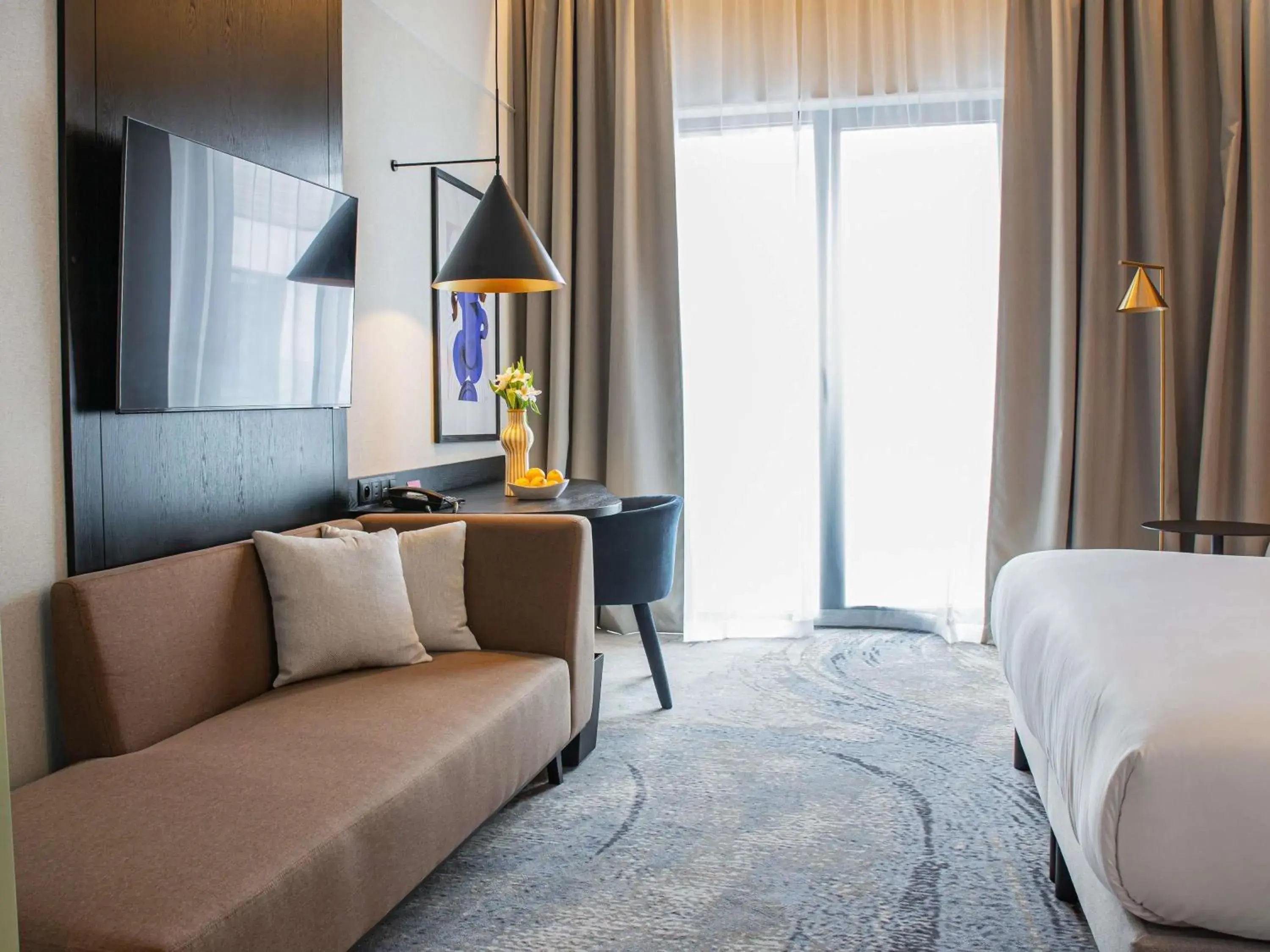 Bedroom, Bed in Mövenpick Grand Hotel Wroclaw Bedroom, Bed in Mövenpick Grand Hotel Wroclaw