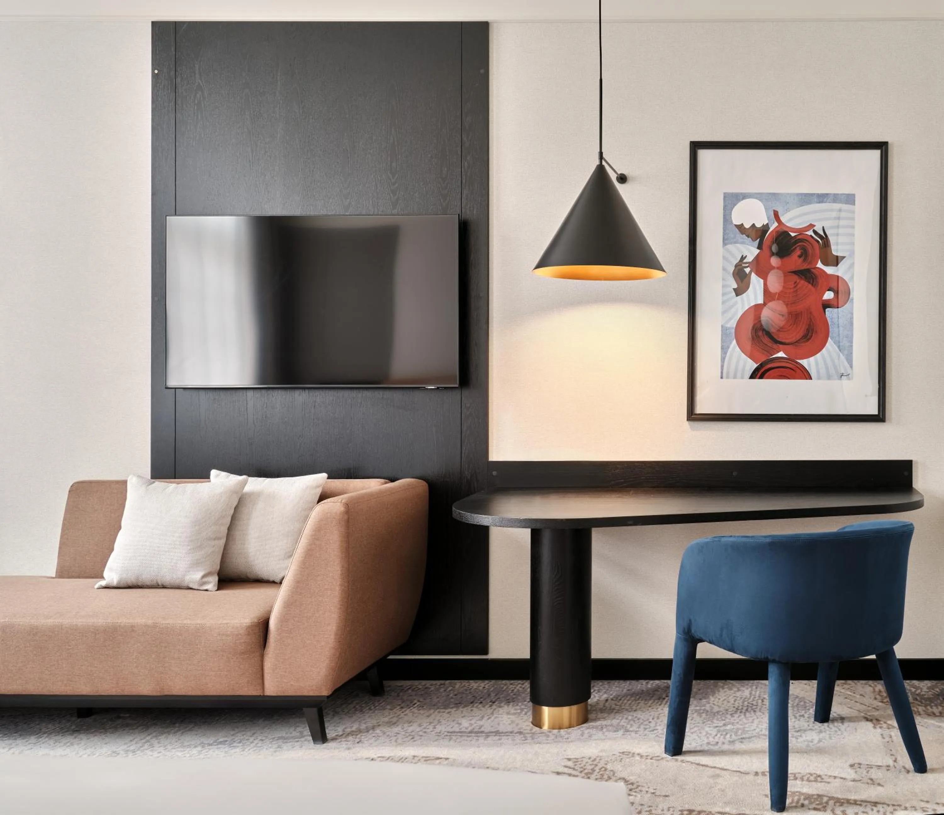 Seating area in Mövenpick Grand Hotel Wroclaw