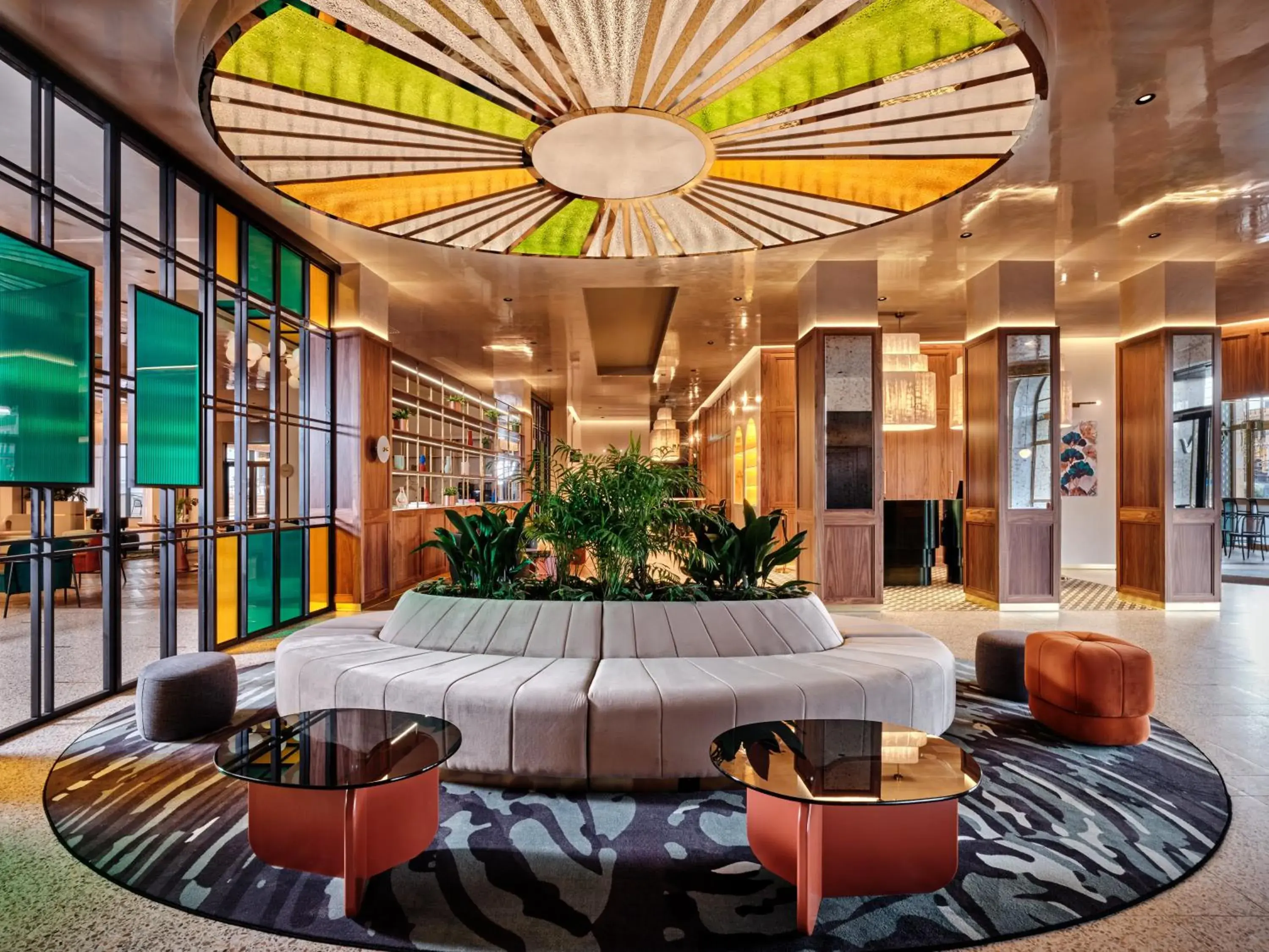 Lobby or reception in Mövenpick Grand Hotel Wroclaw Lobby or reception in Mövenpick Grand Hotel Wroclaw