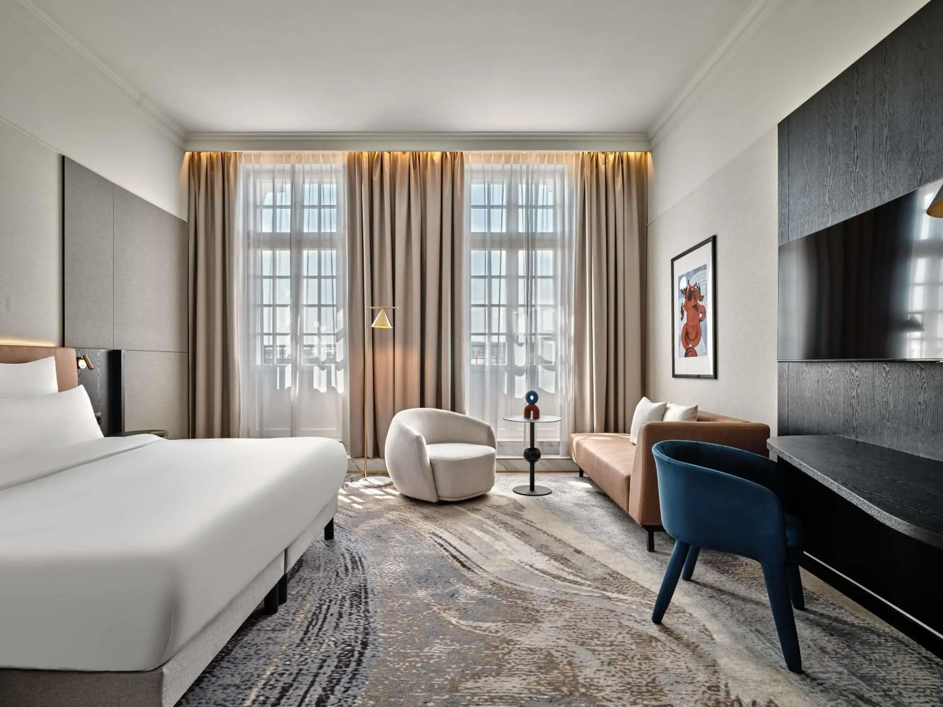 Bedroom, Bed in Mövenpick Grand Hotel Wroclaw Bedroom, Bed in Mövenpick Grand Hotel Wroclaw