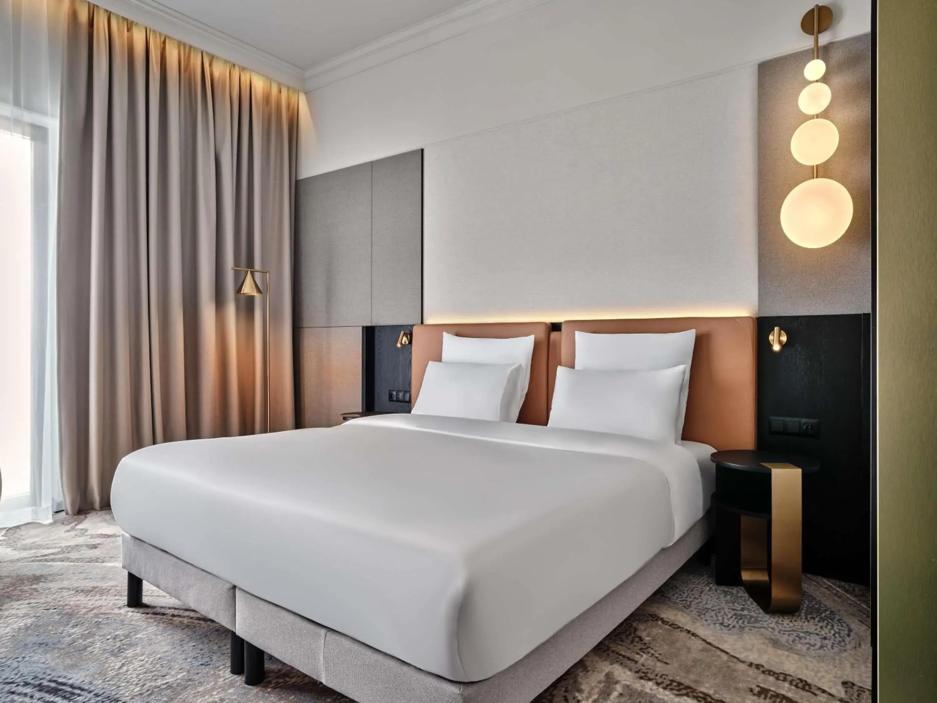 Bedroom, Bed in Mövenpick Grand Hotel Wroclaw Bedroom, Bed in Mövenpick Grand Hotel Wroclaw