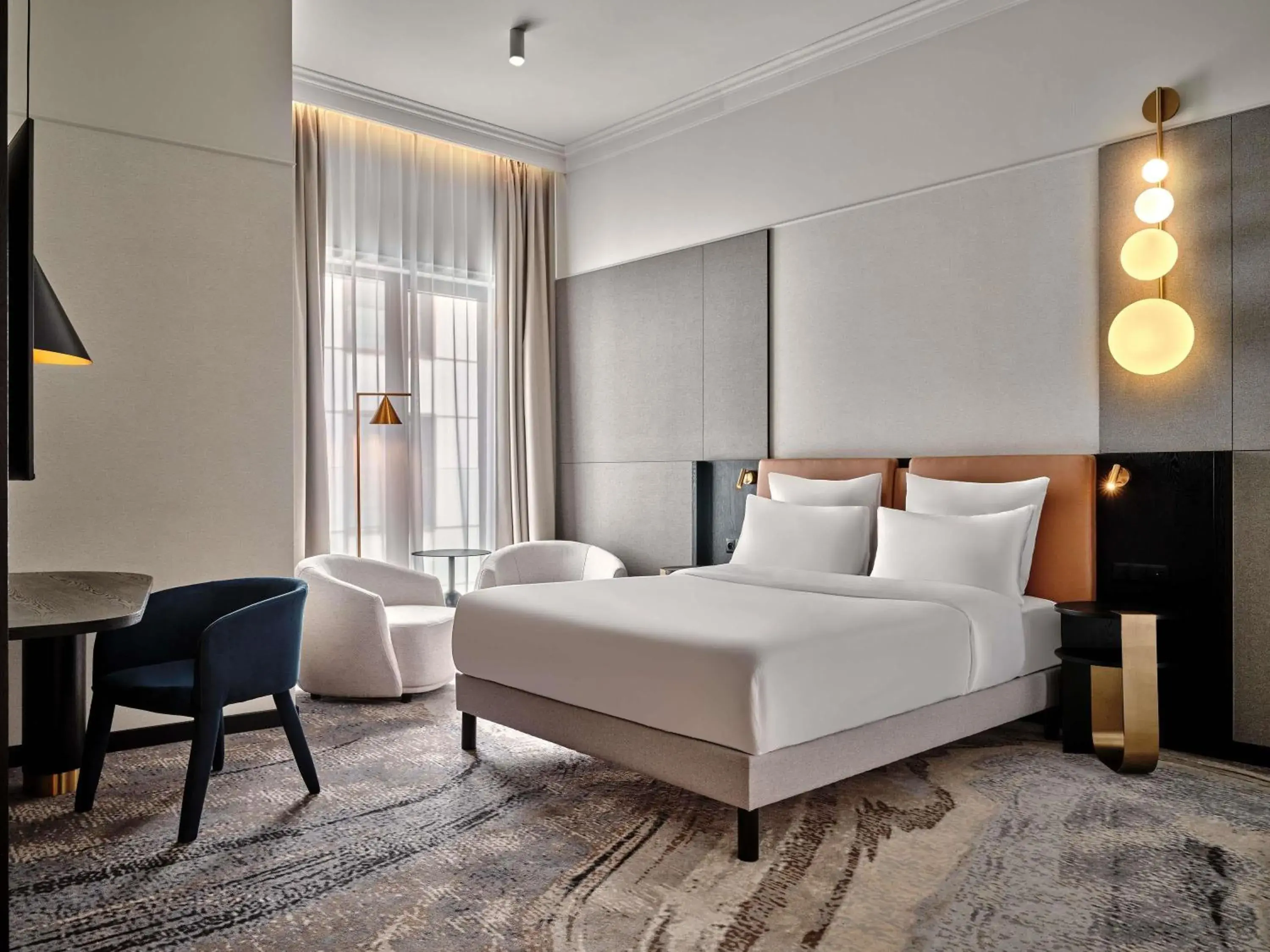 Bedroom, Bed in Mövenpick Grand Hotel Wroclaw Bedroom, Bed in Mövenpick Grand Hotel Wroclaw