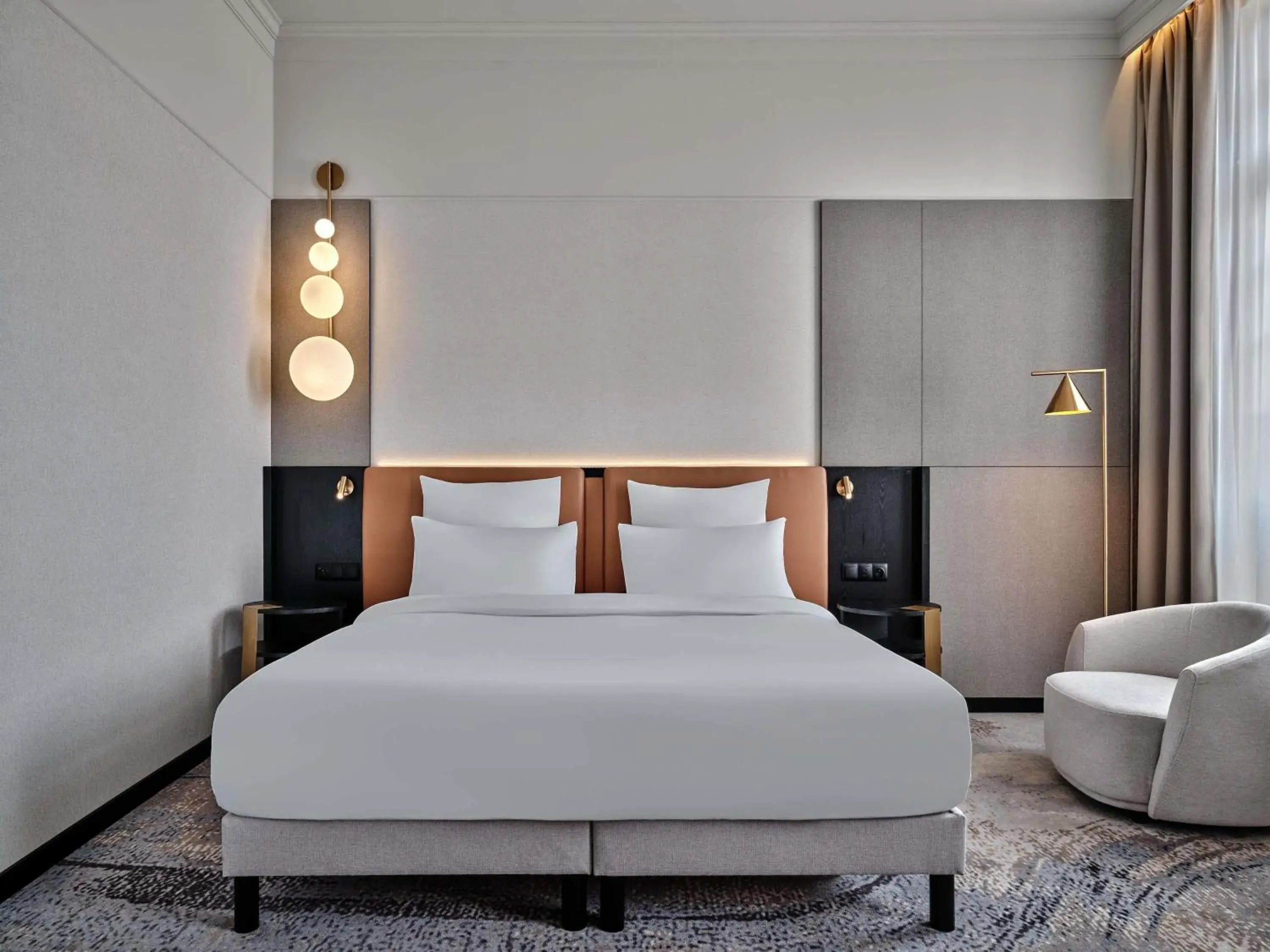 Bedroom, Bed in Mövenpick Grand Hotel Wroclaw Bedroom, Bed in Mövenpick Grand Hotel Wroclaw