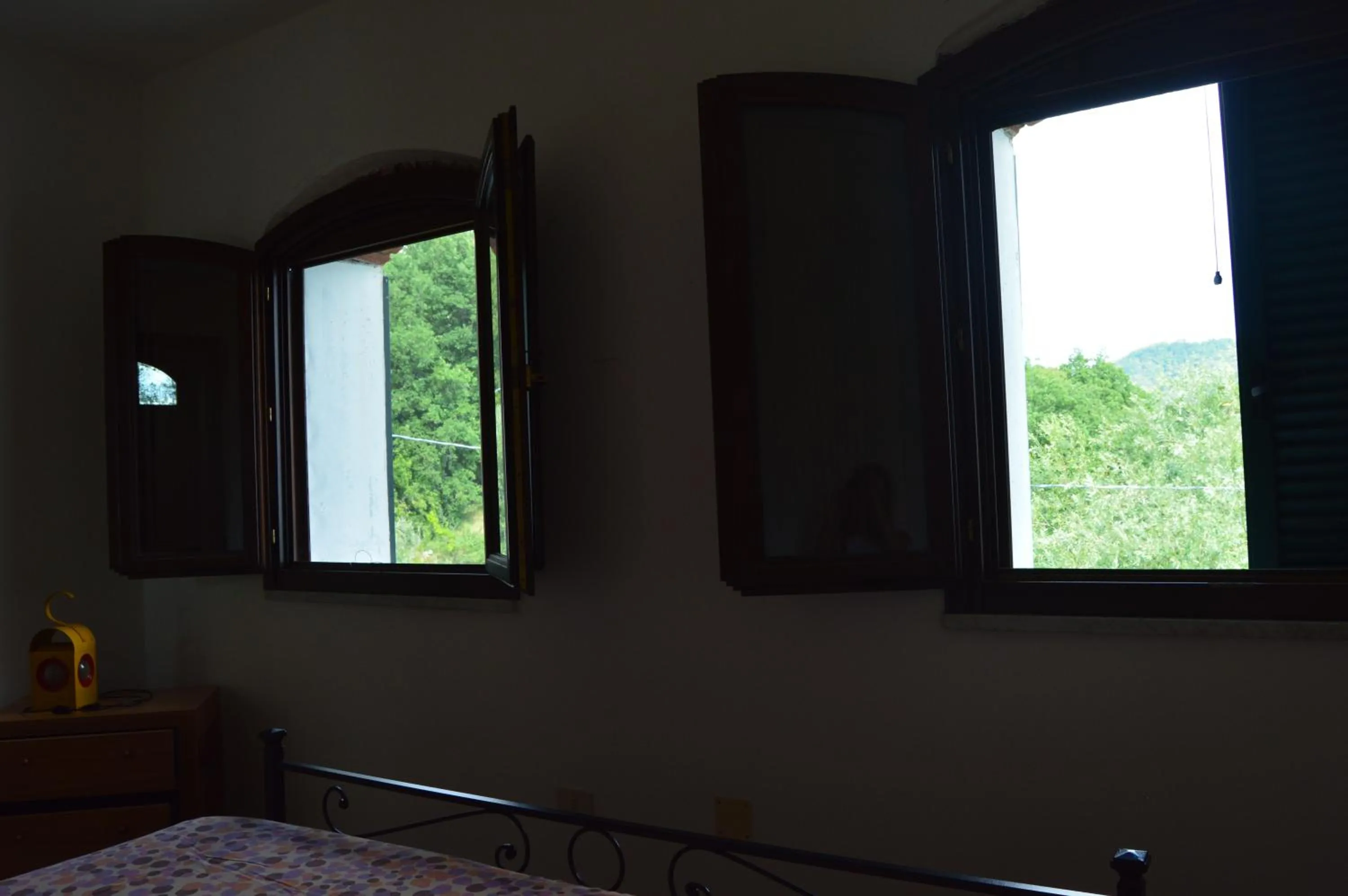 View (from property/room), Bed in Casa Sarticola