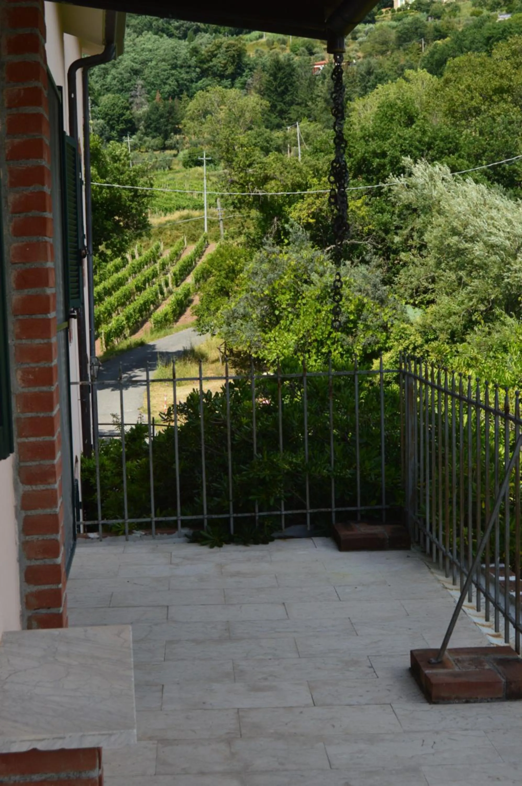 Garden view in Casa Sarticola