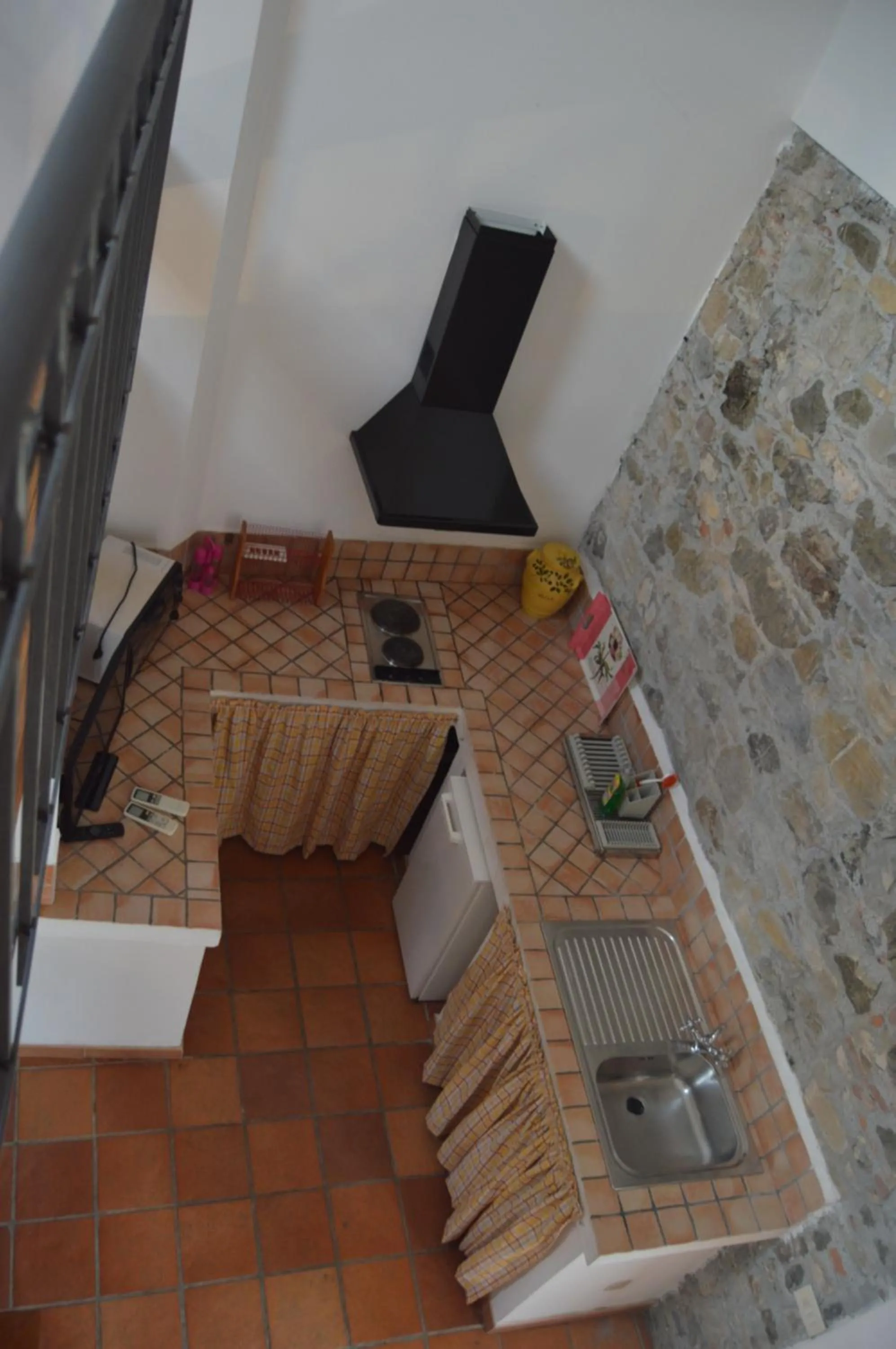 Kitchen or kitchenette in Casa Sarticola
