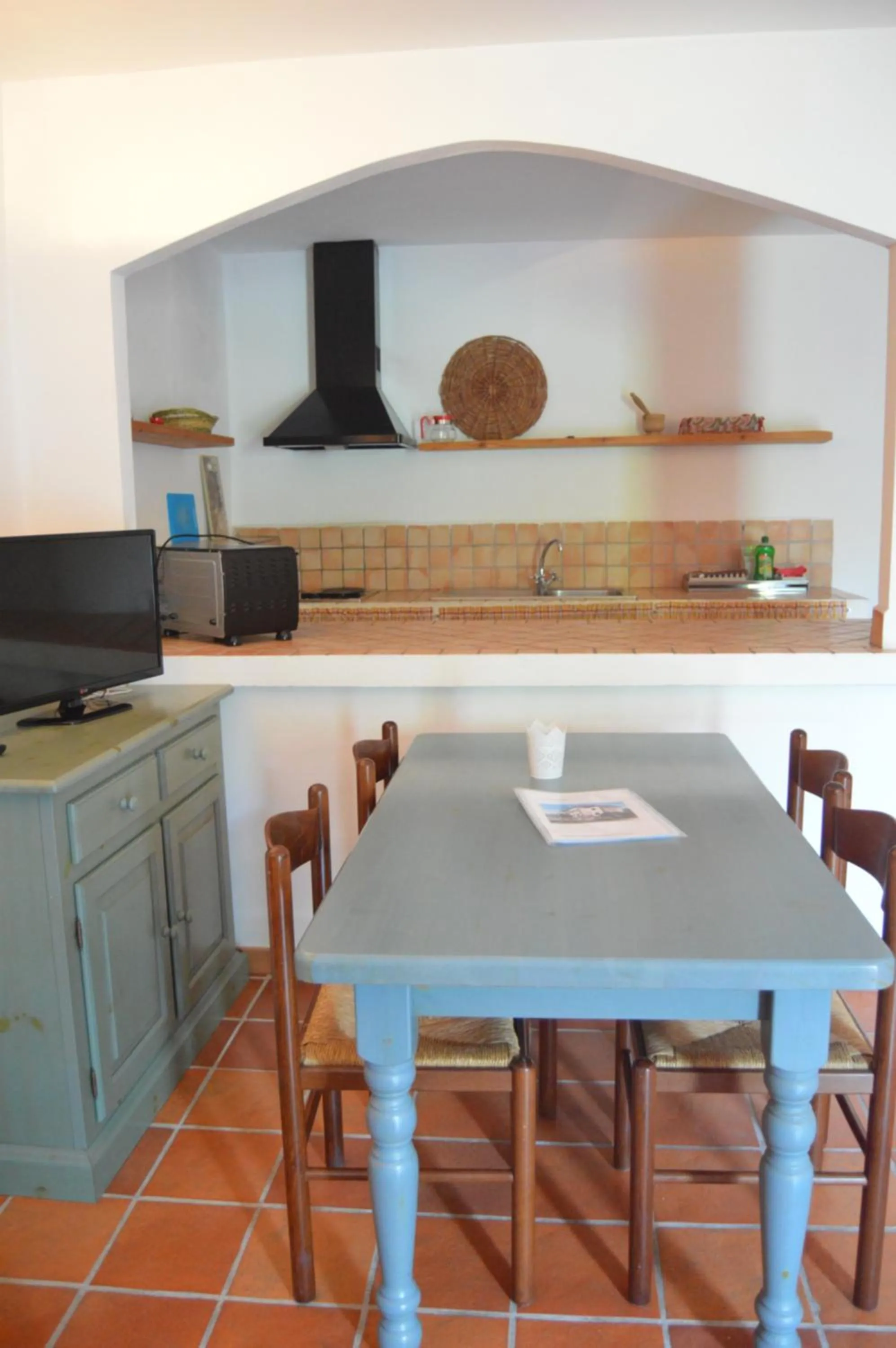 Kitchen or kitchenette in Casa Sarticola