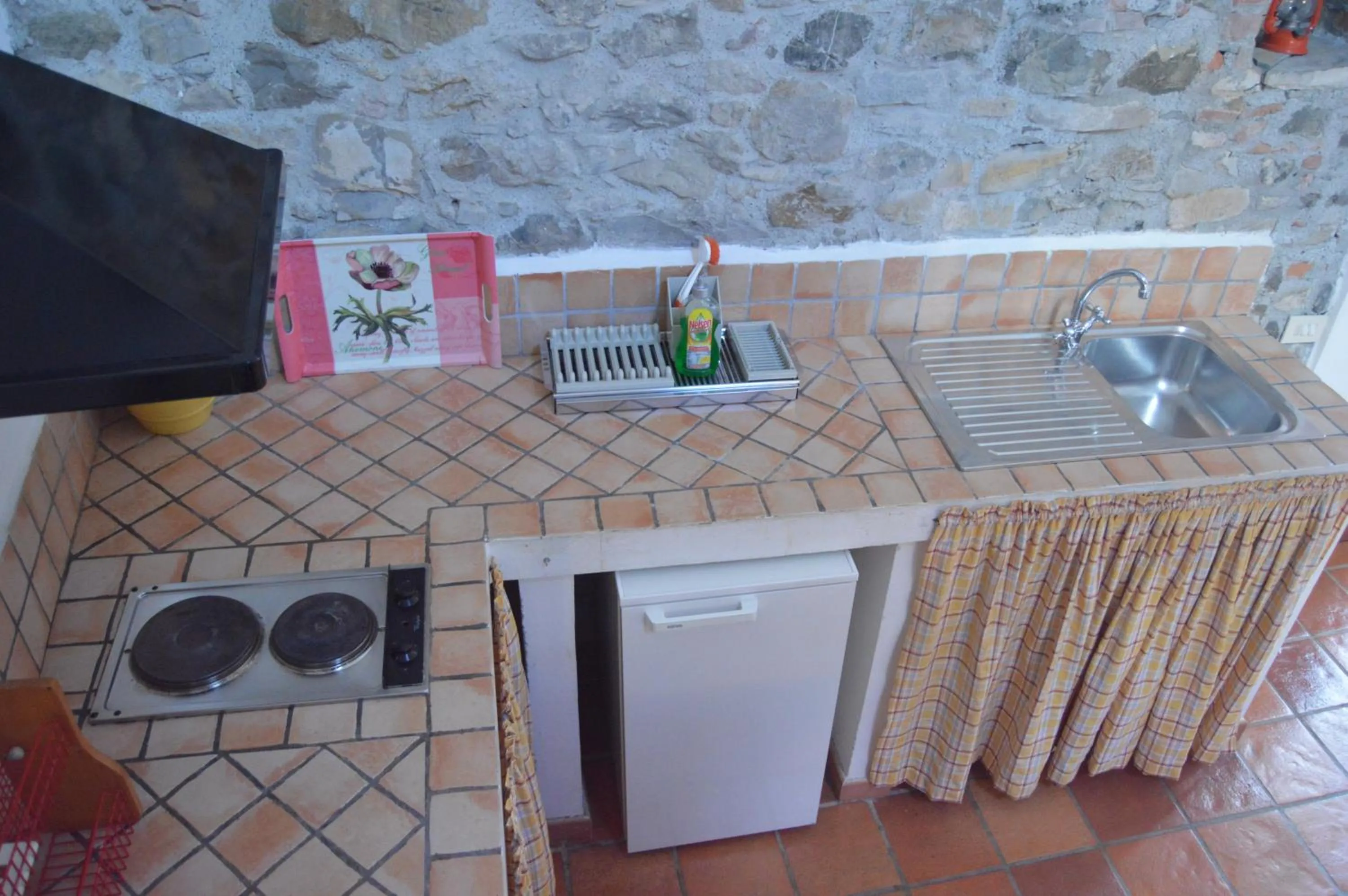 Kitchen or kitchenette in Casa Sarticola