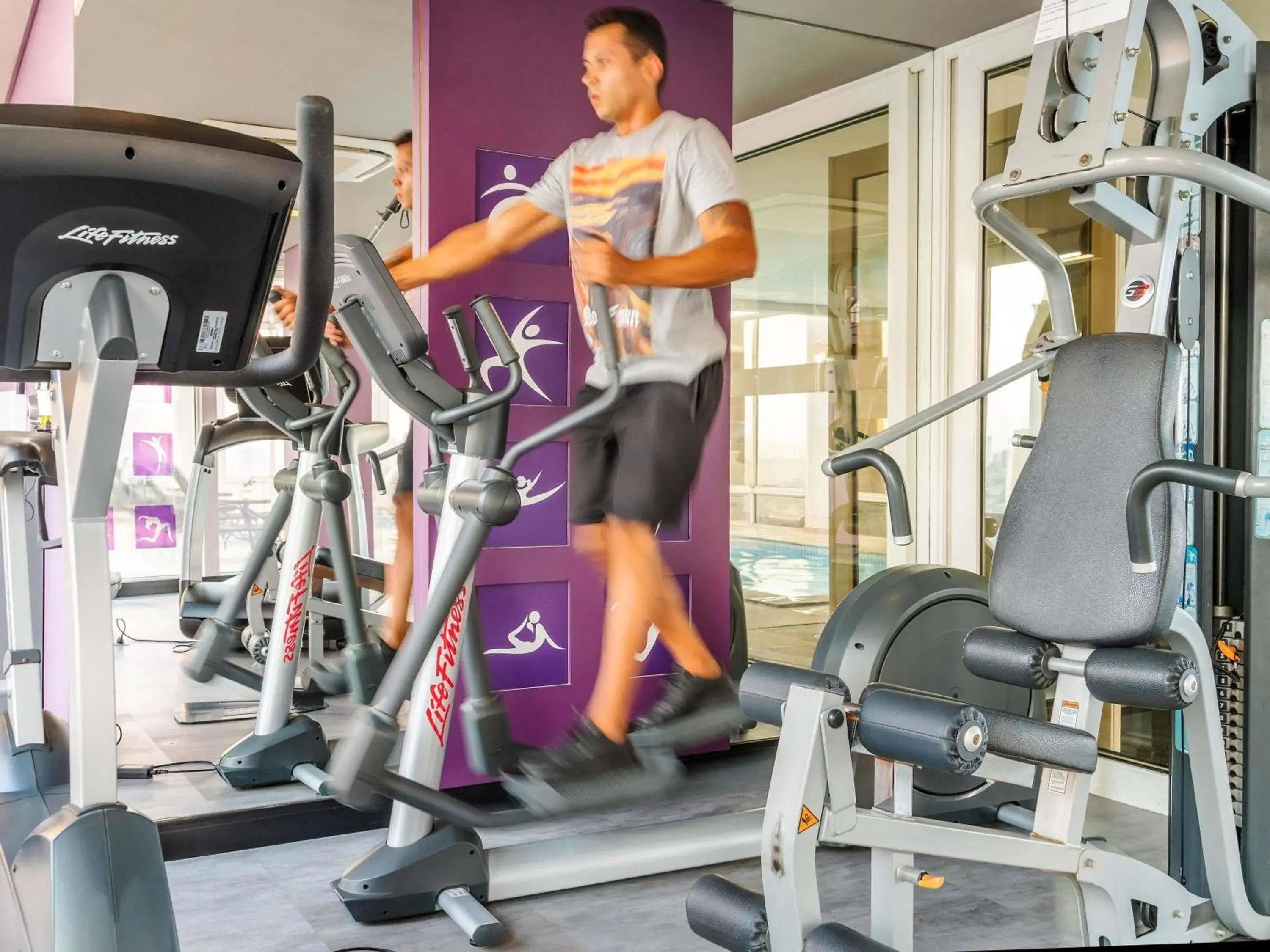 Fitness centre/facilities in Mercure Guarulhos Aeroporto Fitness centre/facilities in Mercure Guarulhos Aeroporto