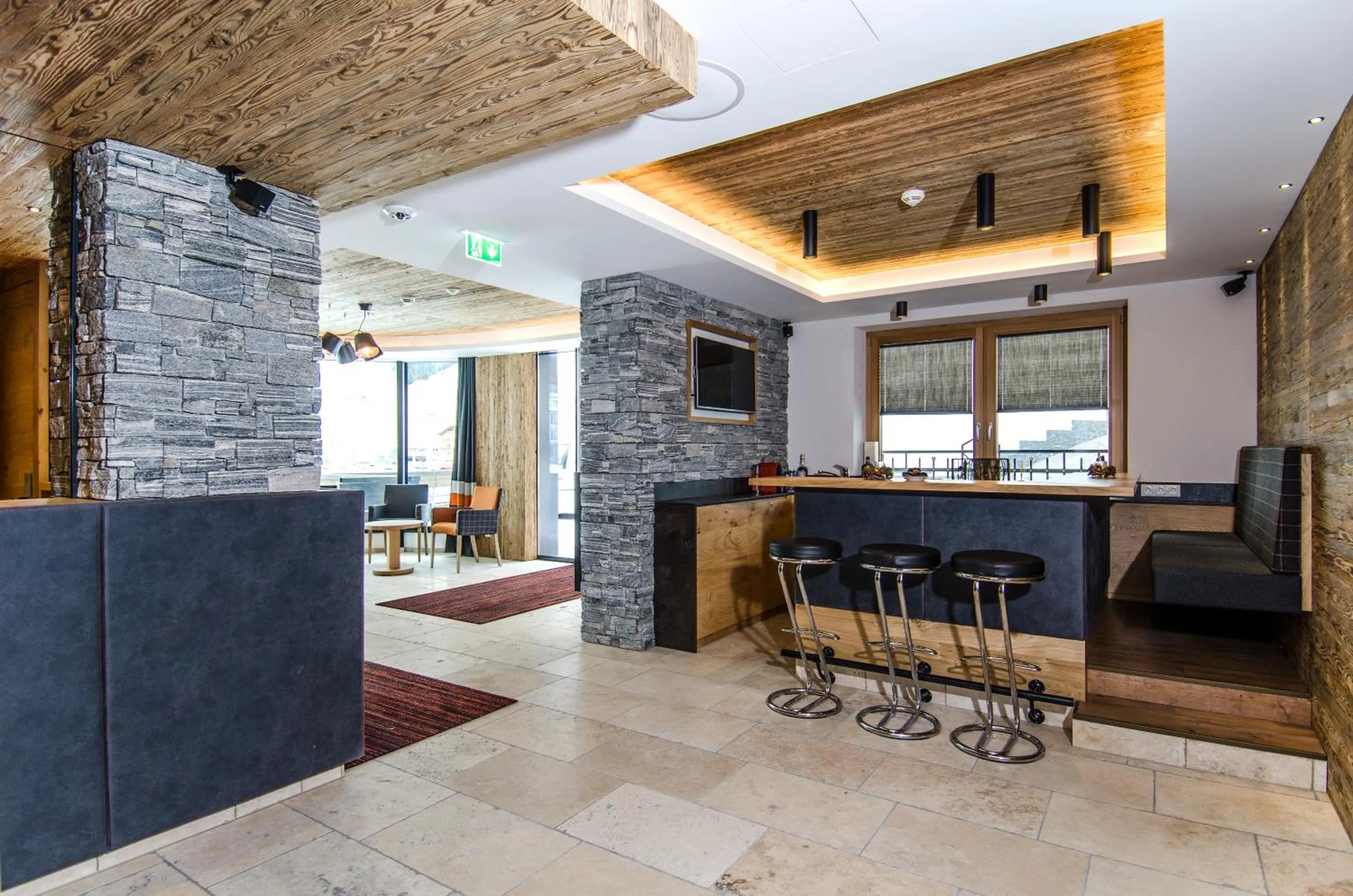 Lobby or reception in Hotel Garni Persutt