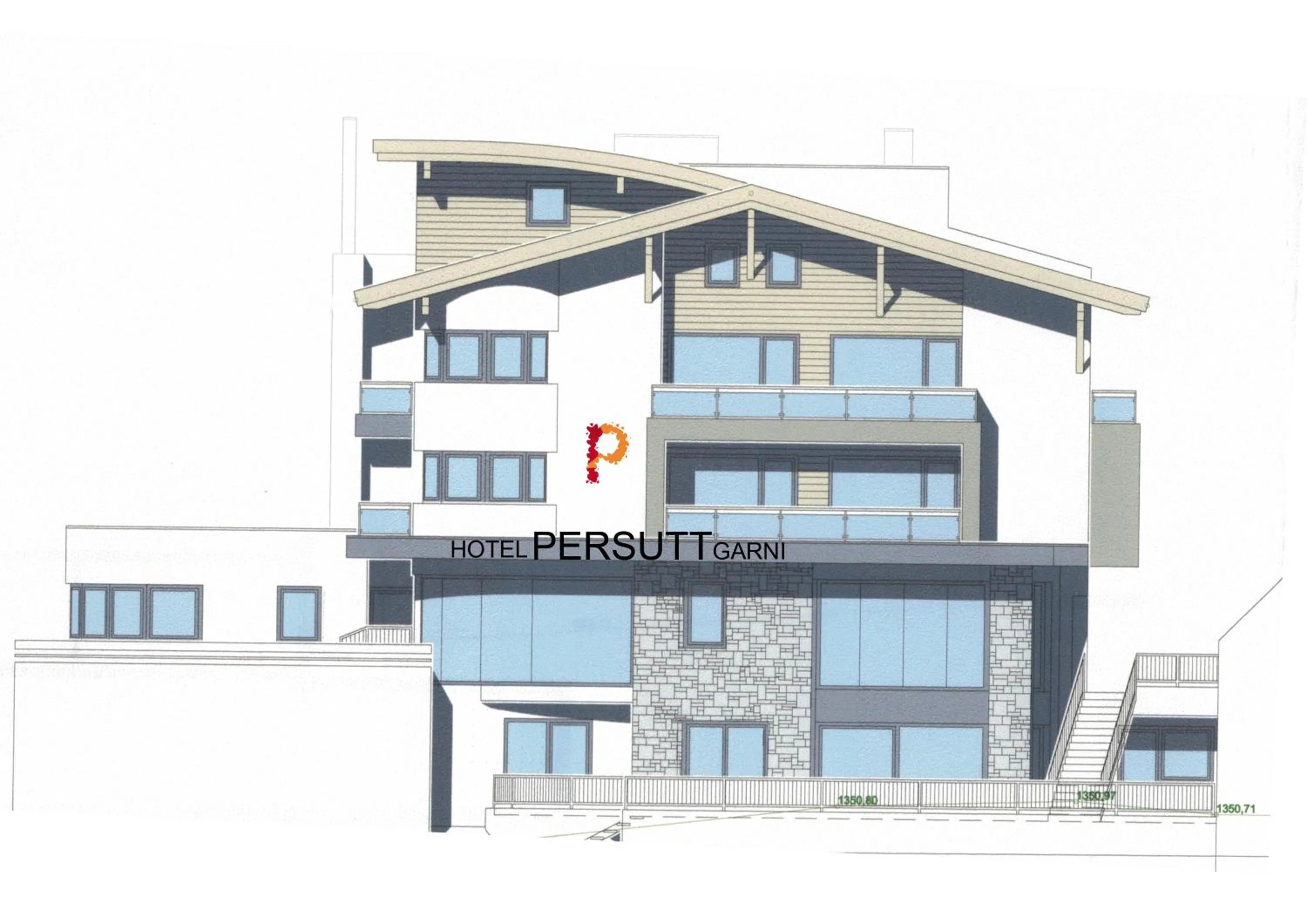 Facade/entrance in Hotel Garni Persutt