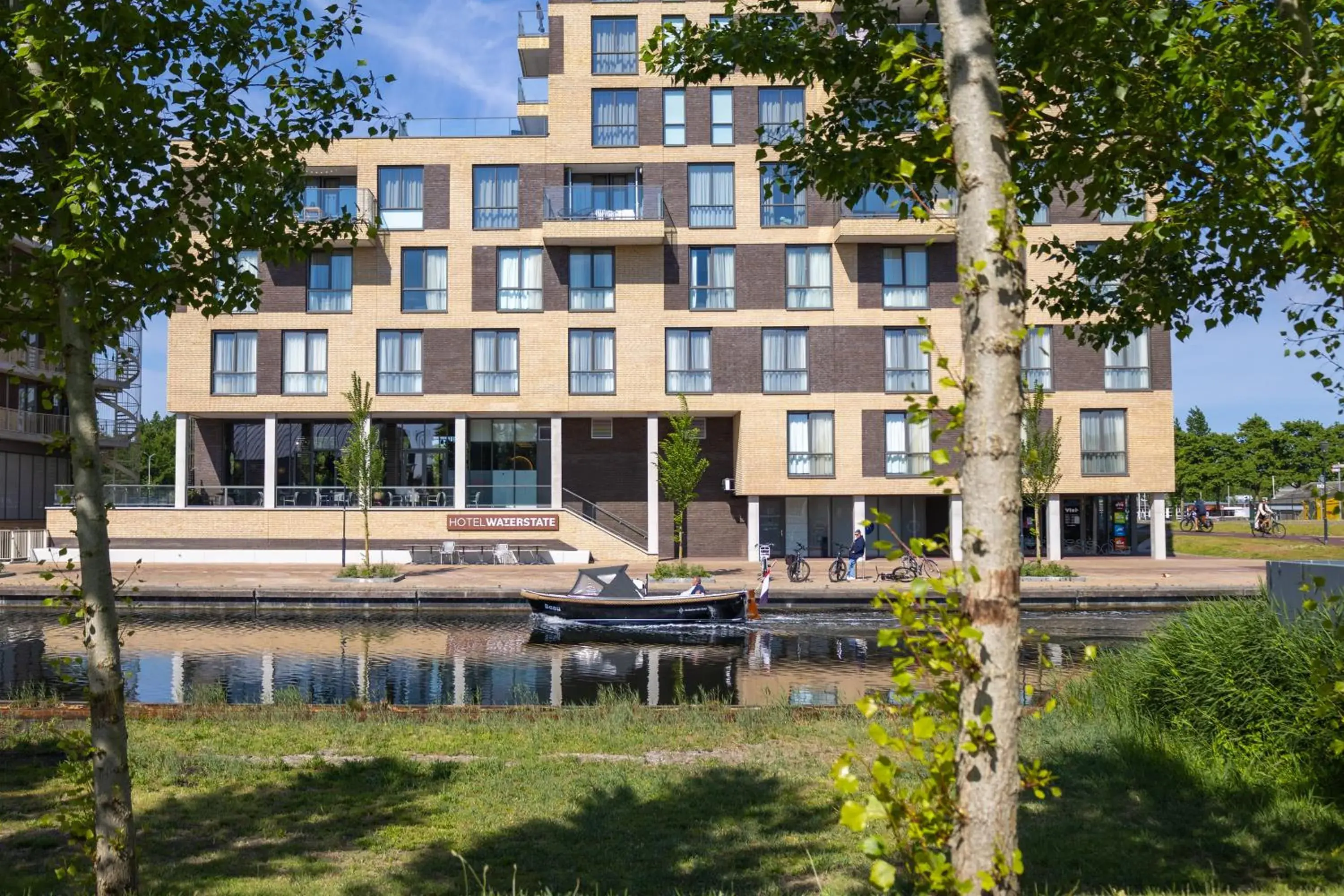 Property building in Waterstate Wellness hotel Goes Property building in Waterstate Wellness hotel Goes