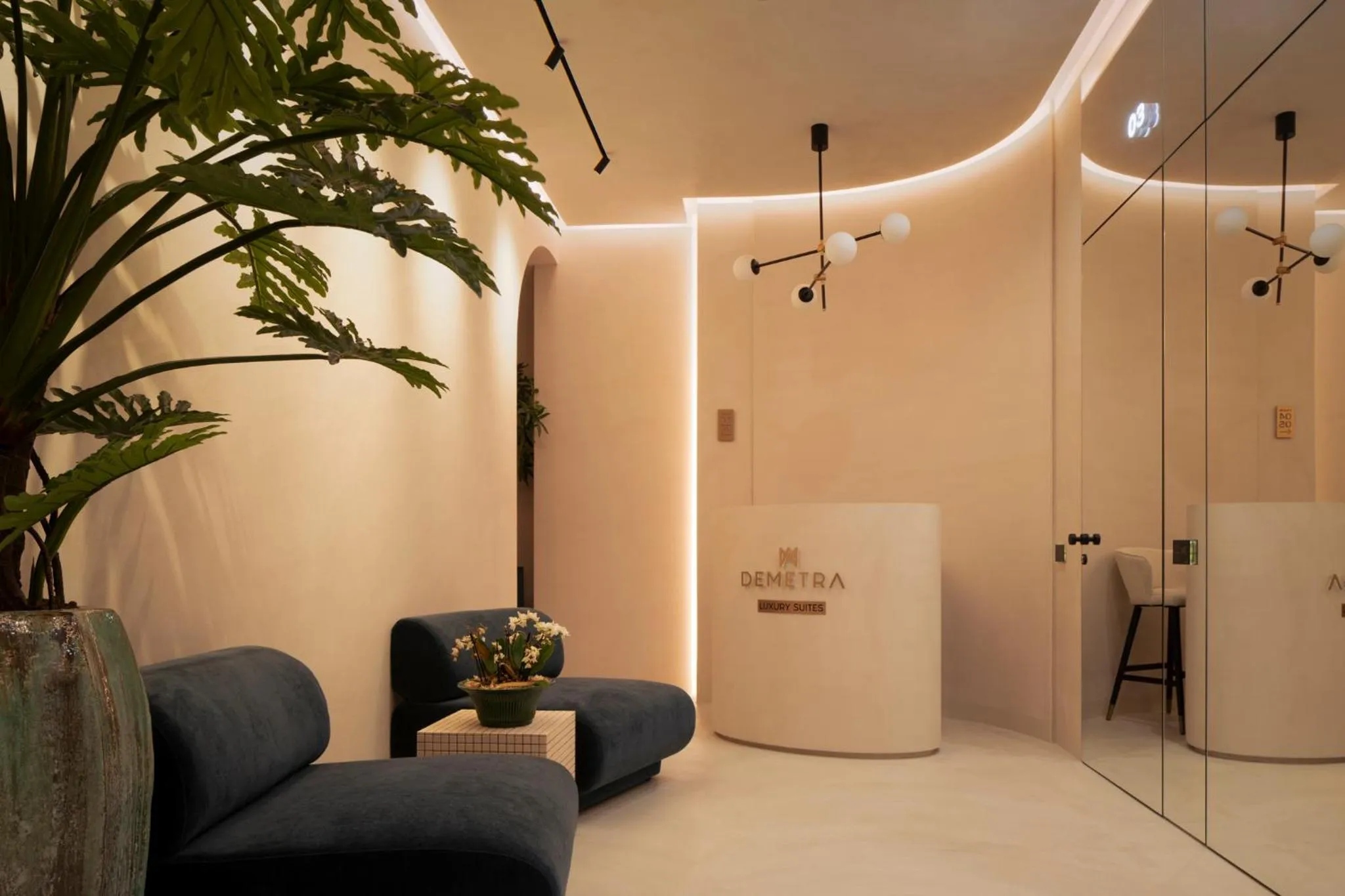 Lobby or reception in Demetra Luxury Suites