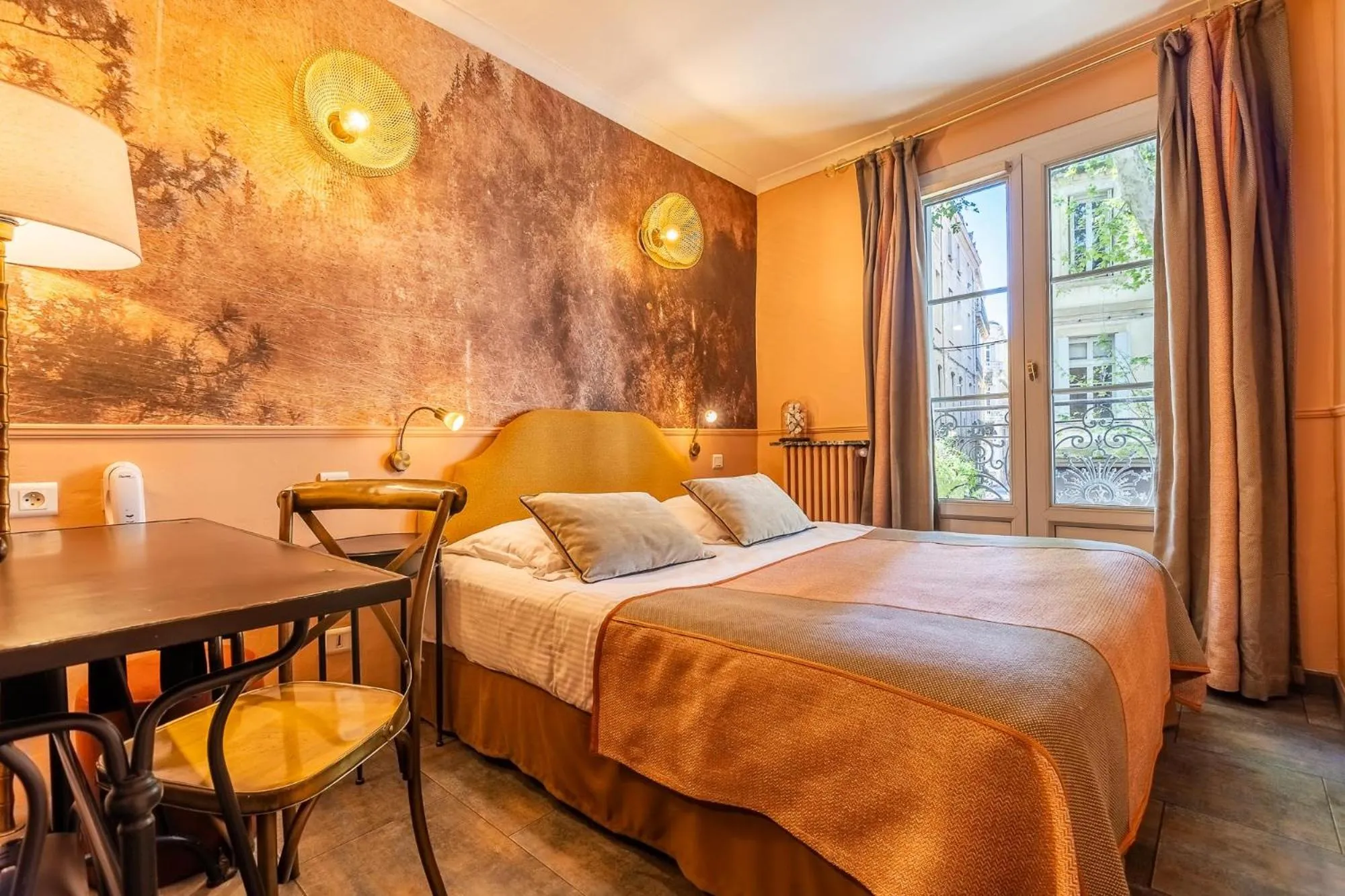 Bed in Hotel du Palais