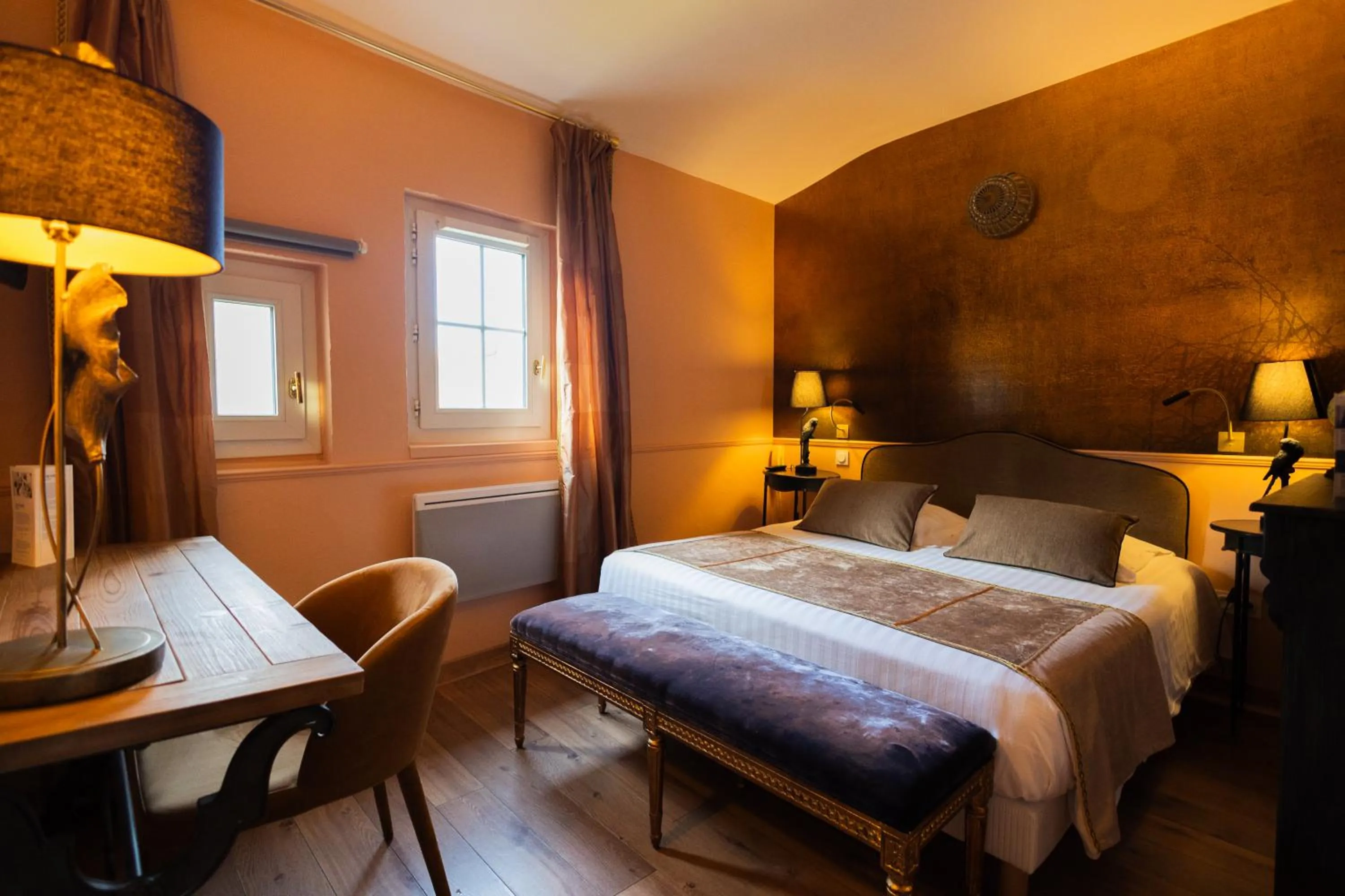 Bed in Hotel du Palais