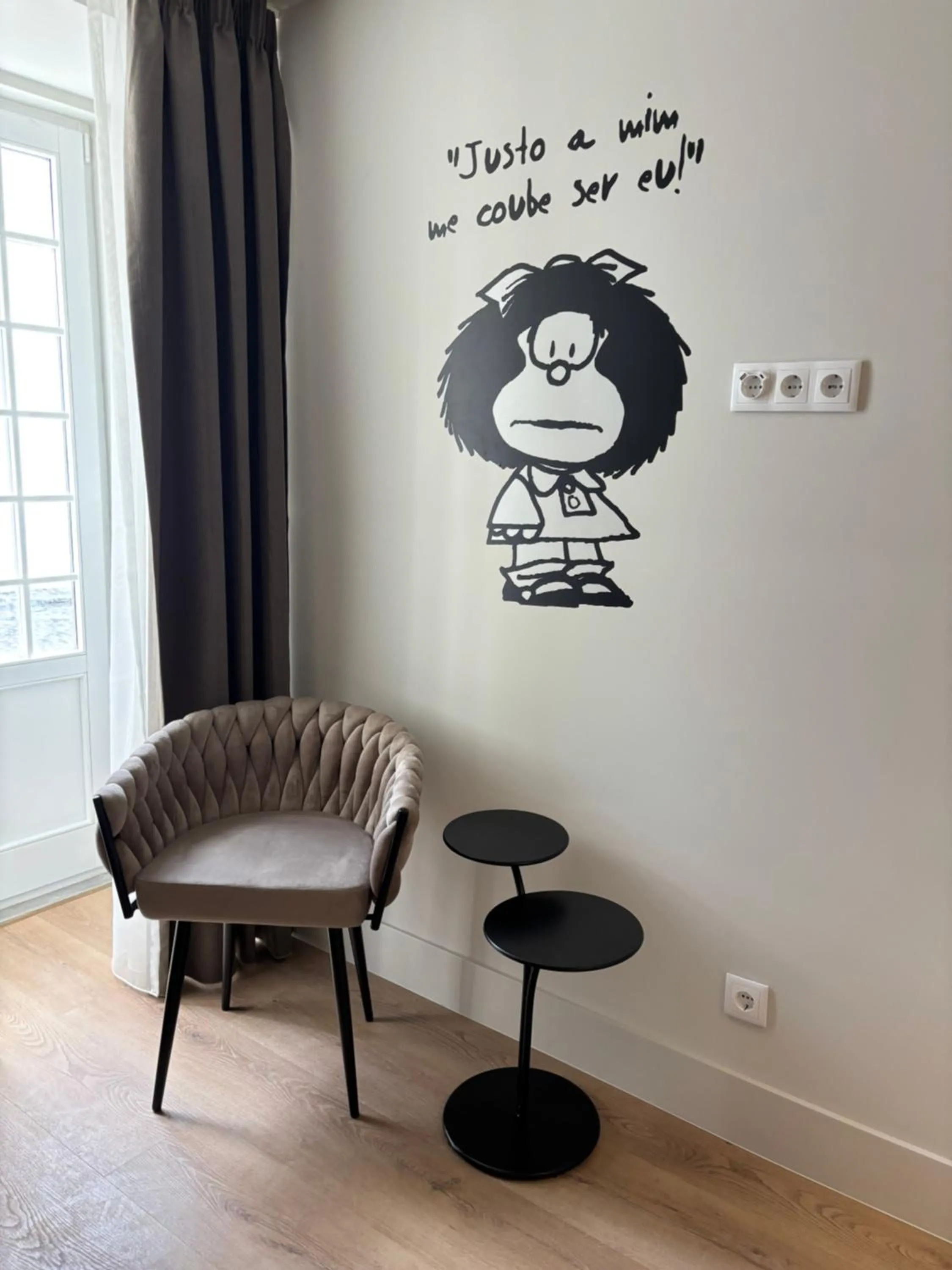 Decorative detail in Azores Book Hotel