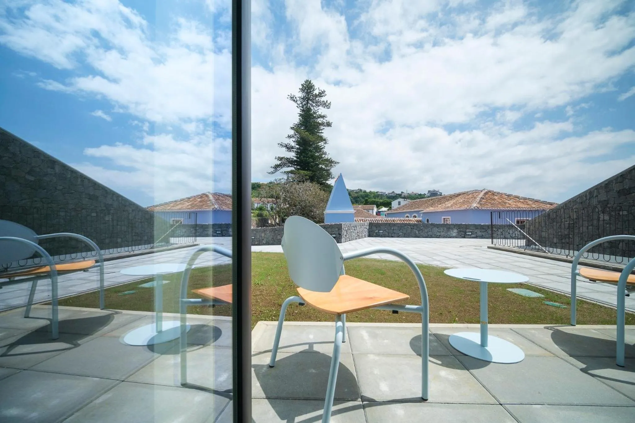 Patio in Azores Book Hotel