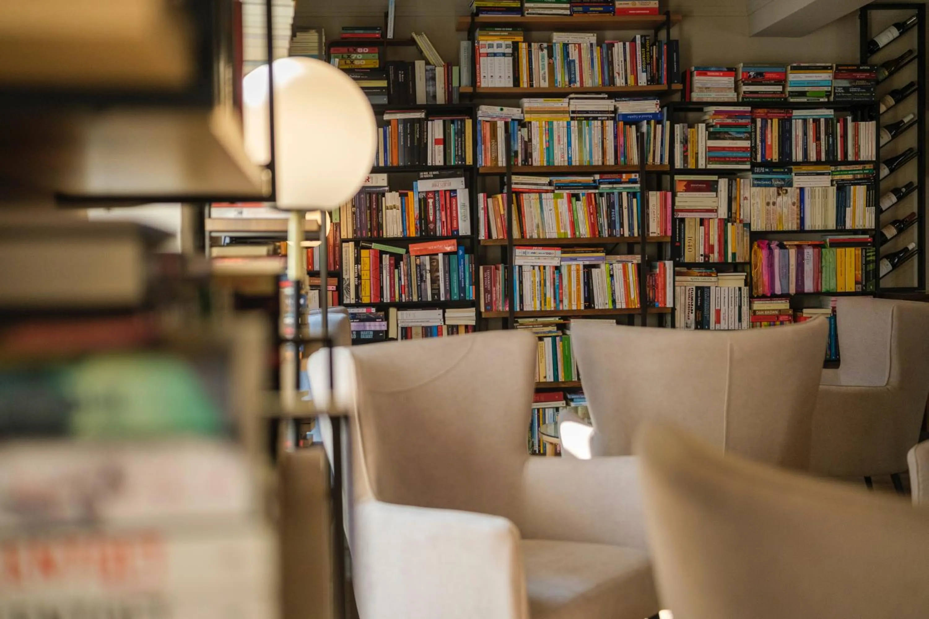 Library in Azores Book Hotel