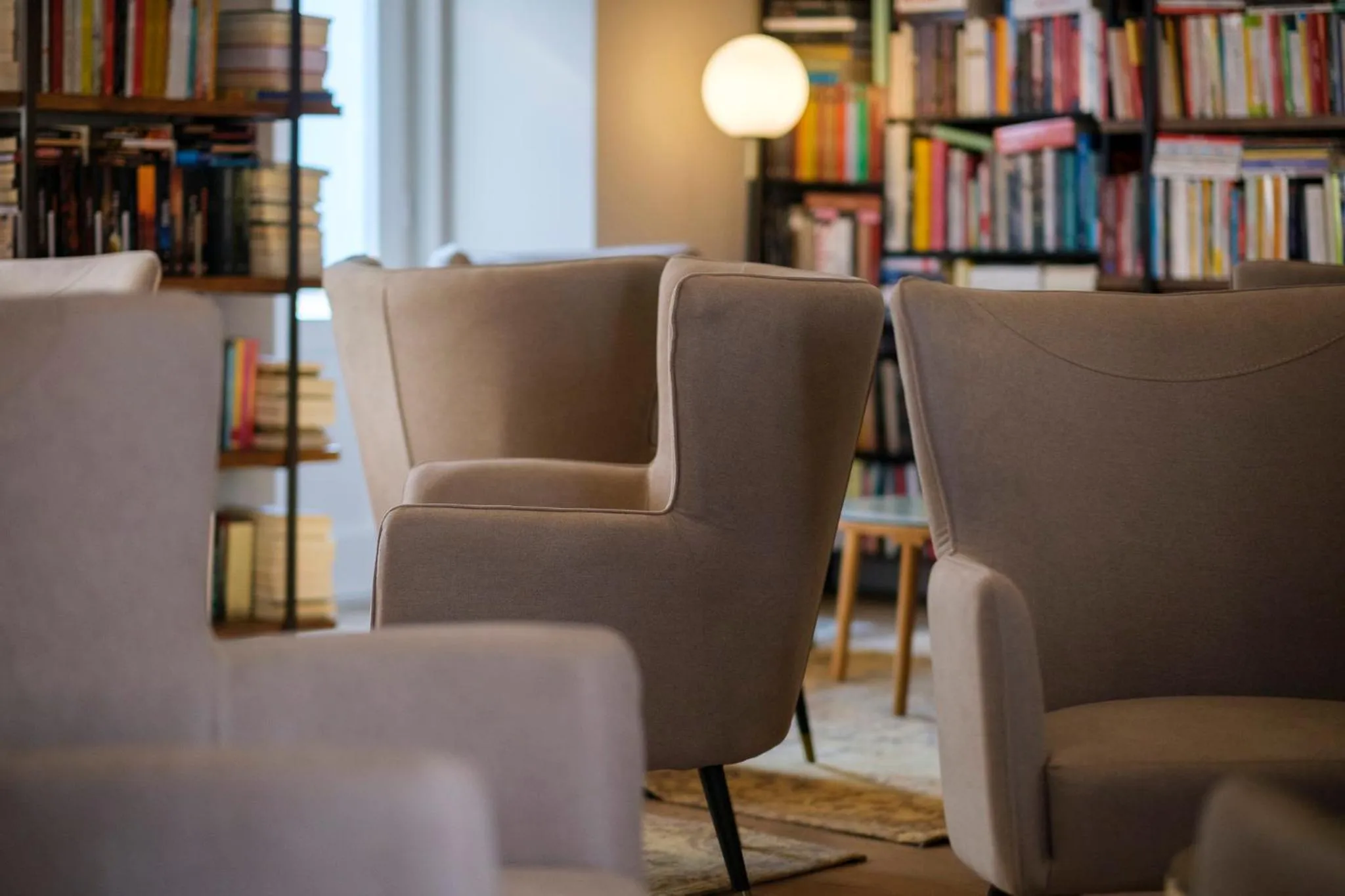 Library in Azores Book Hotel