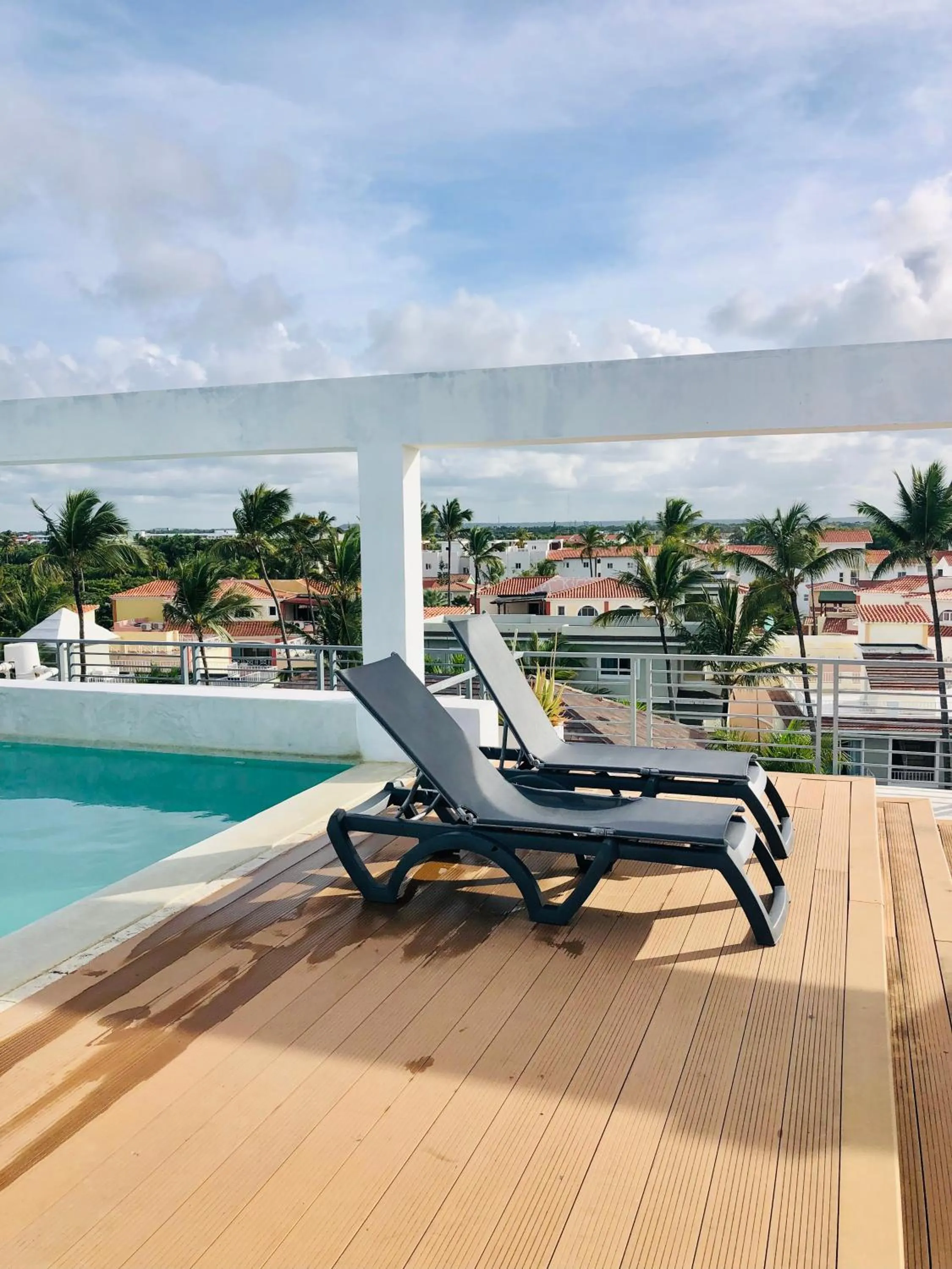 Swimming Pool in Ducassi Rooftop Pool Suites Beach Club and SPA