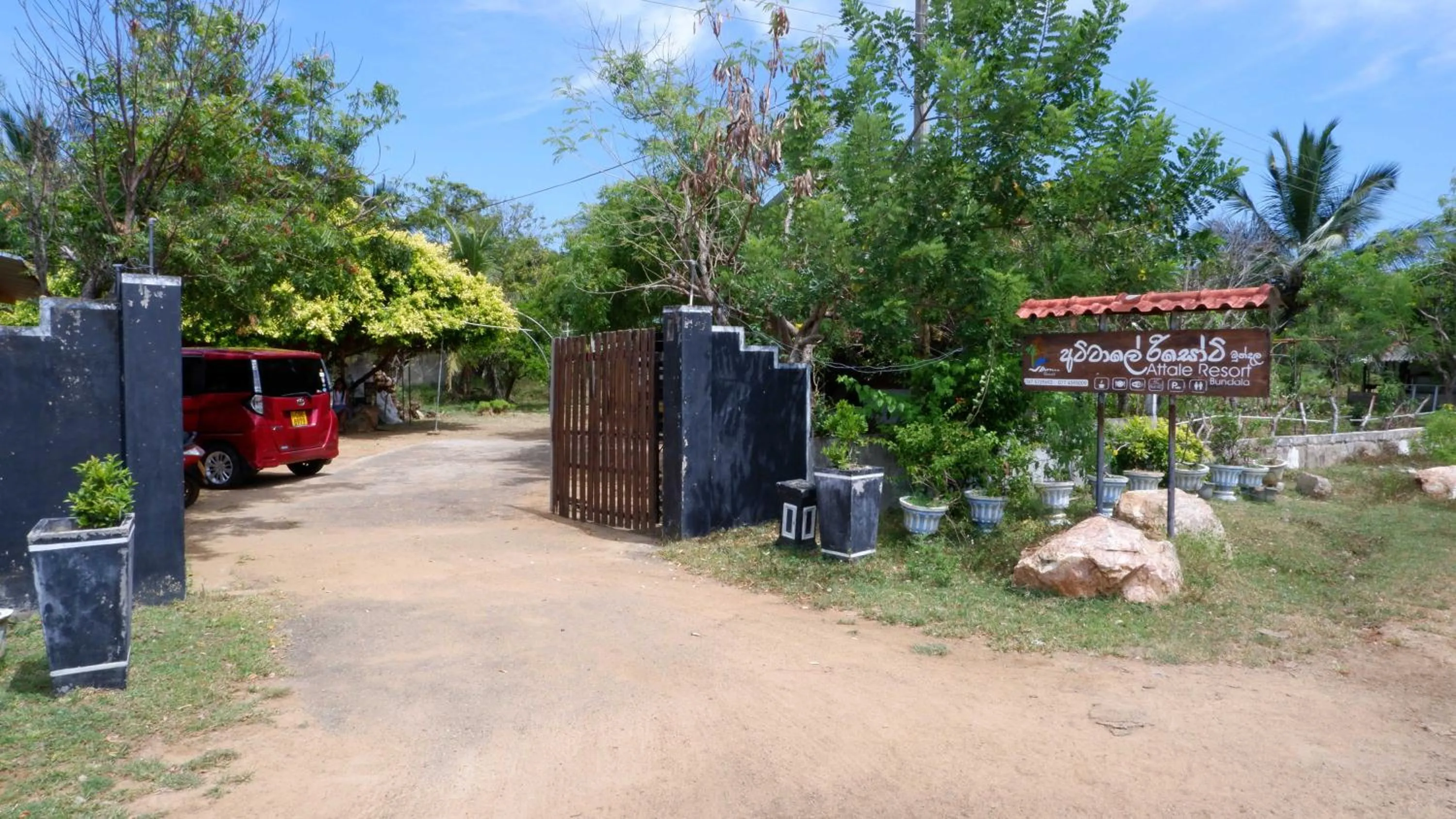Facade/entrance in Attale Resort