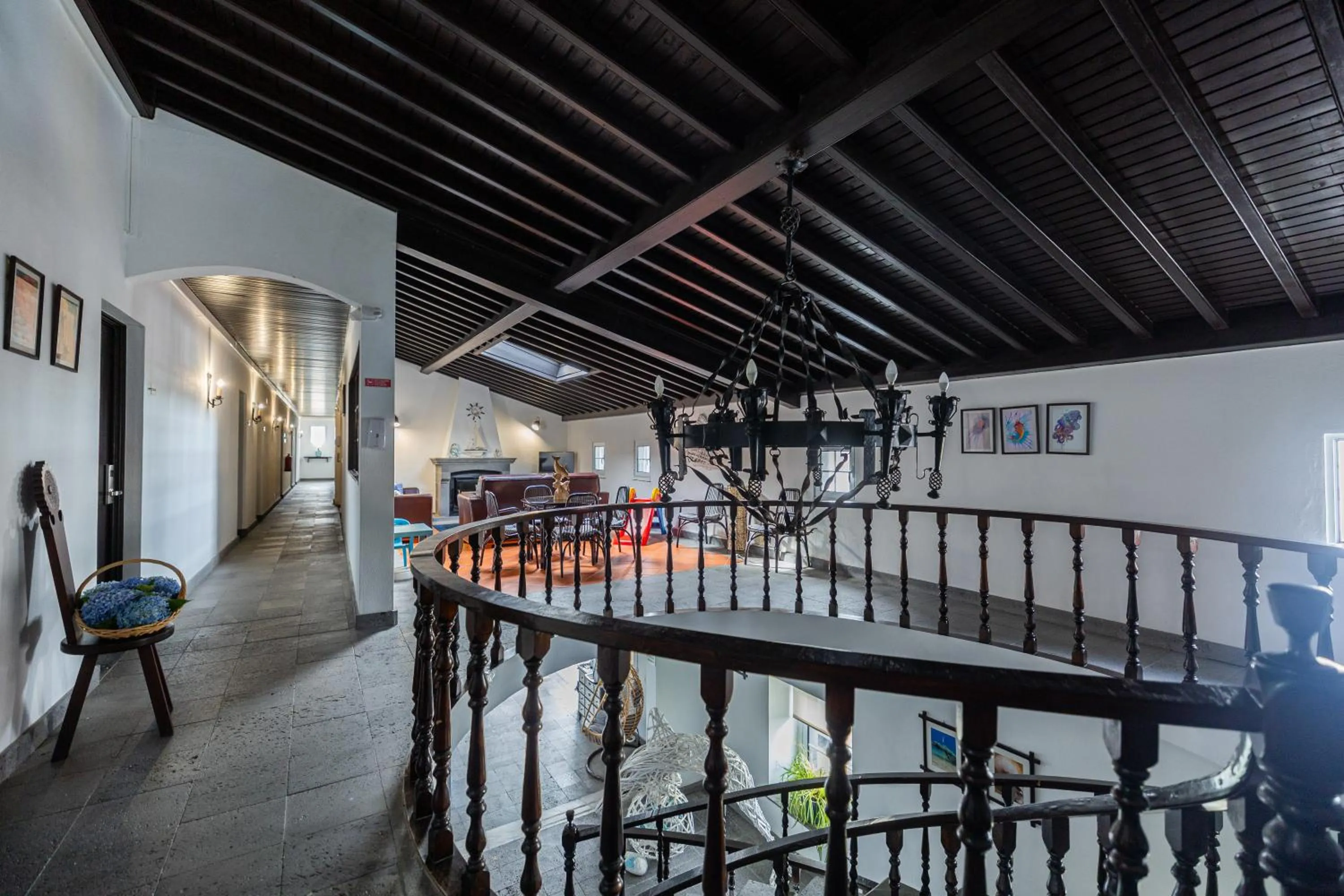 Living room in Aparthotel Barracuda