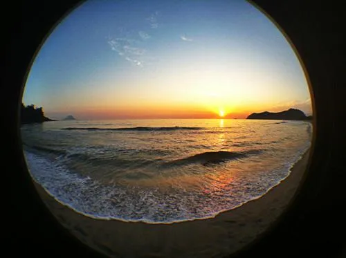 Sea view in Aparthotel Barracuda