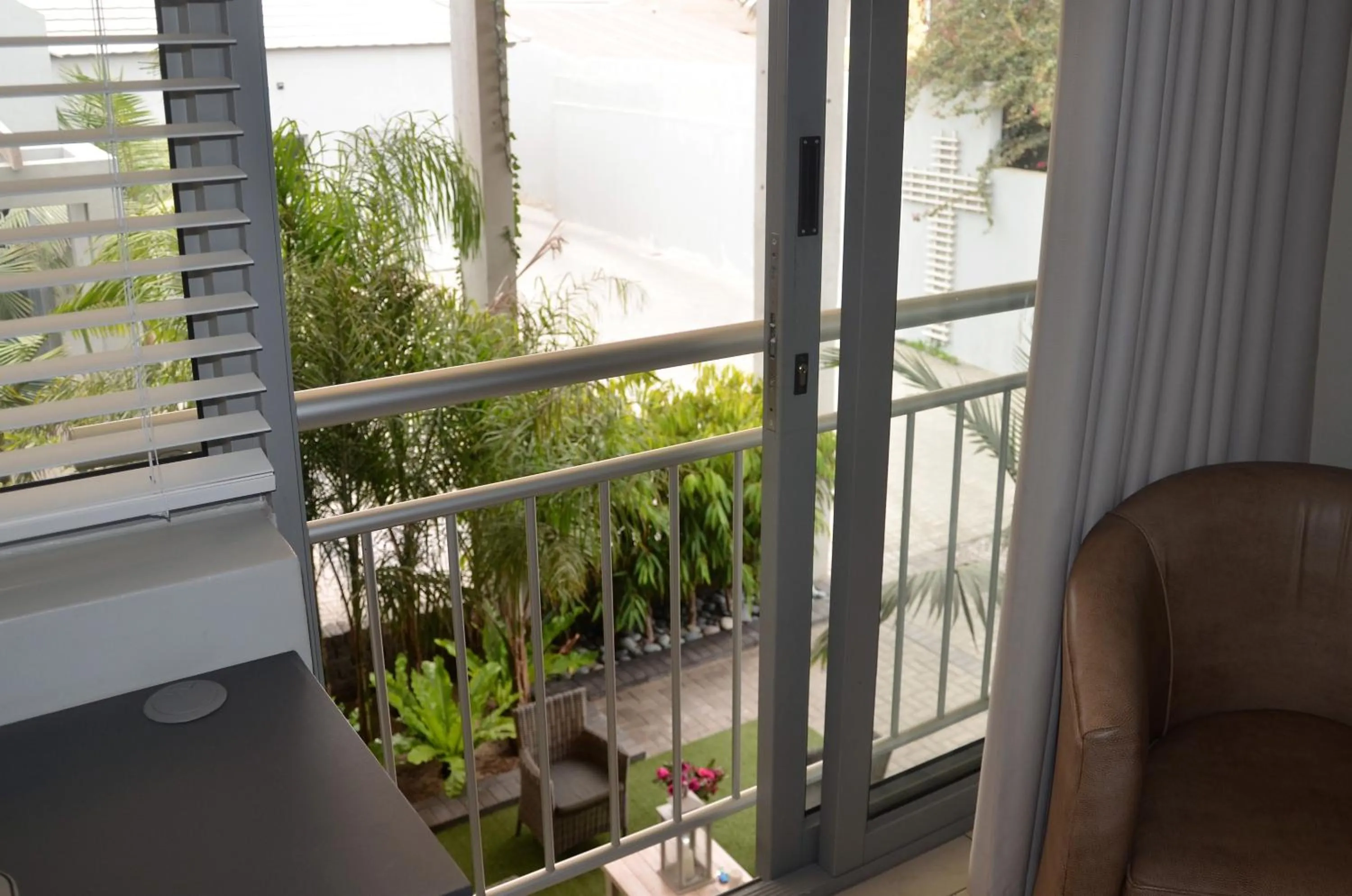 Inner courtyard view in Be-Still Accommodation