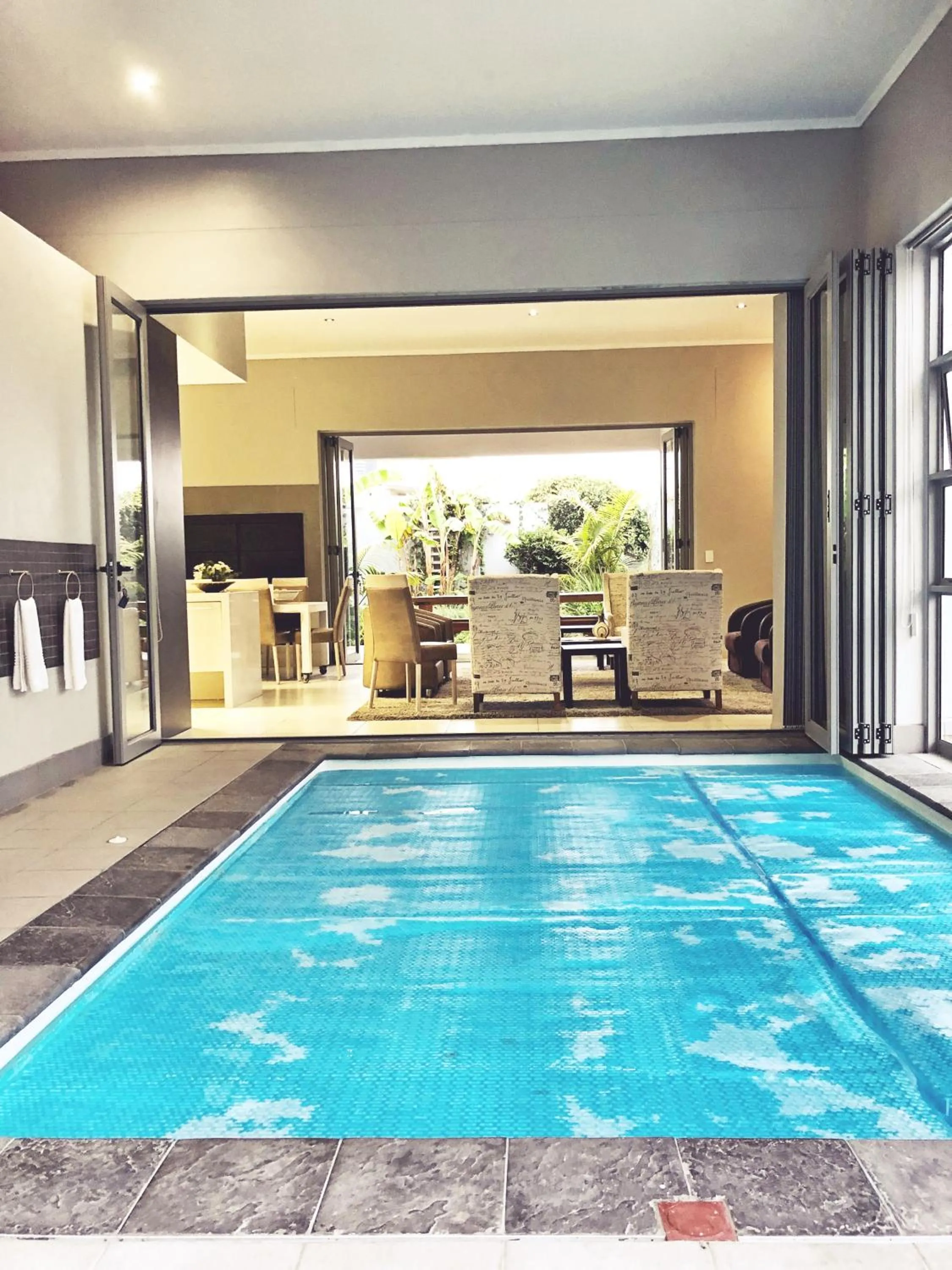 Sauna in Be-Still Accommodation