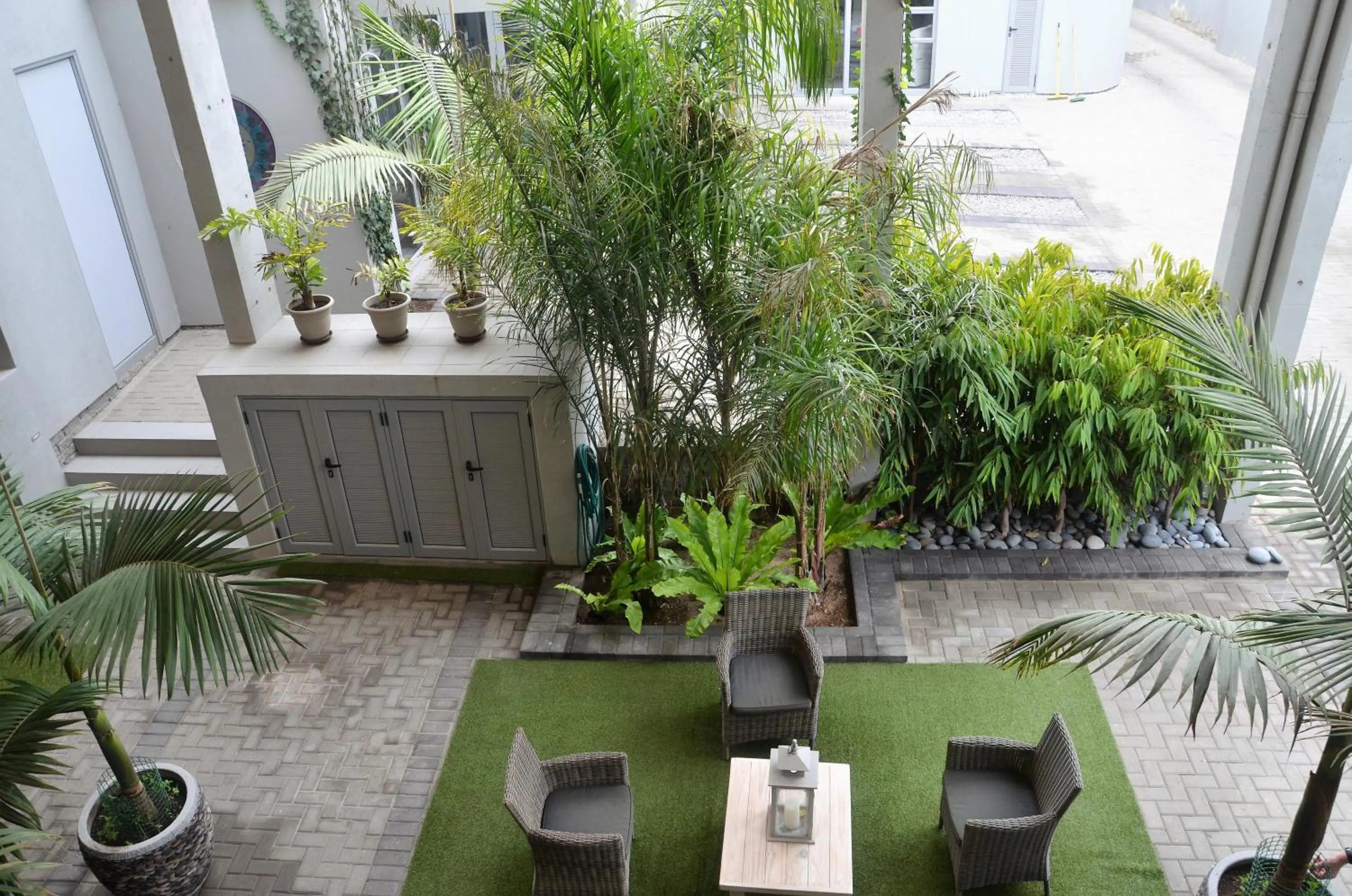 Garden in Be-Still Accommodation