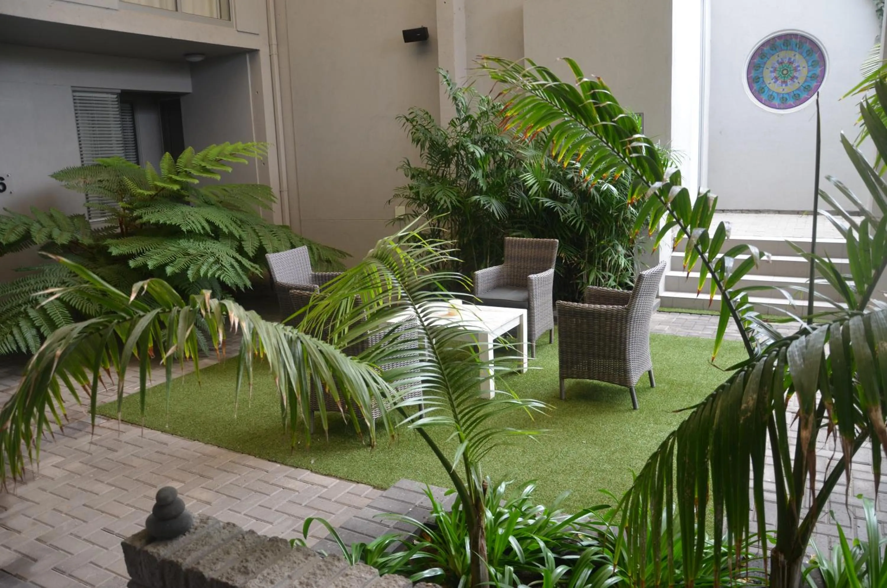 Garden in Be-Still Accommodation