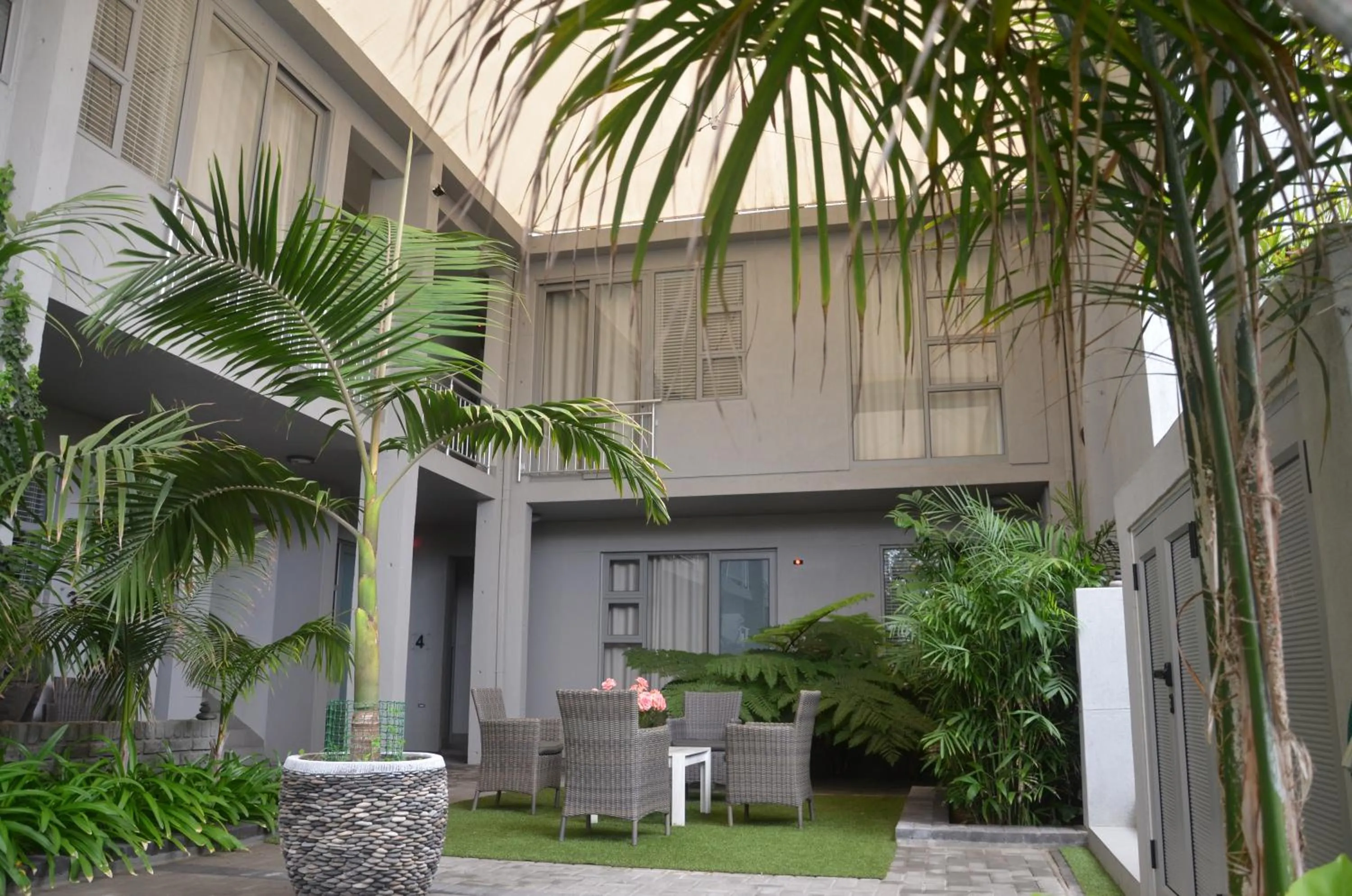 Garden in Be-Still Accommodation