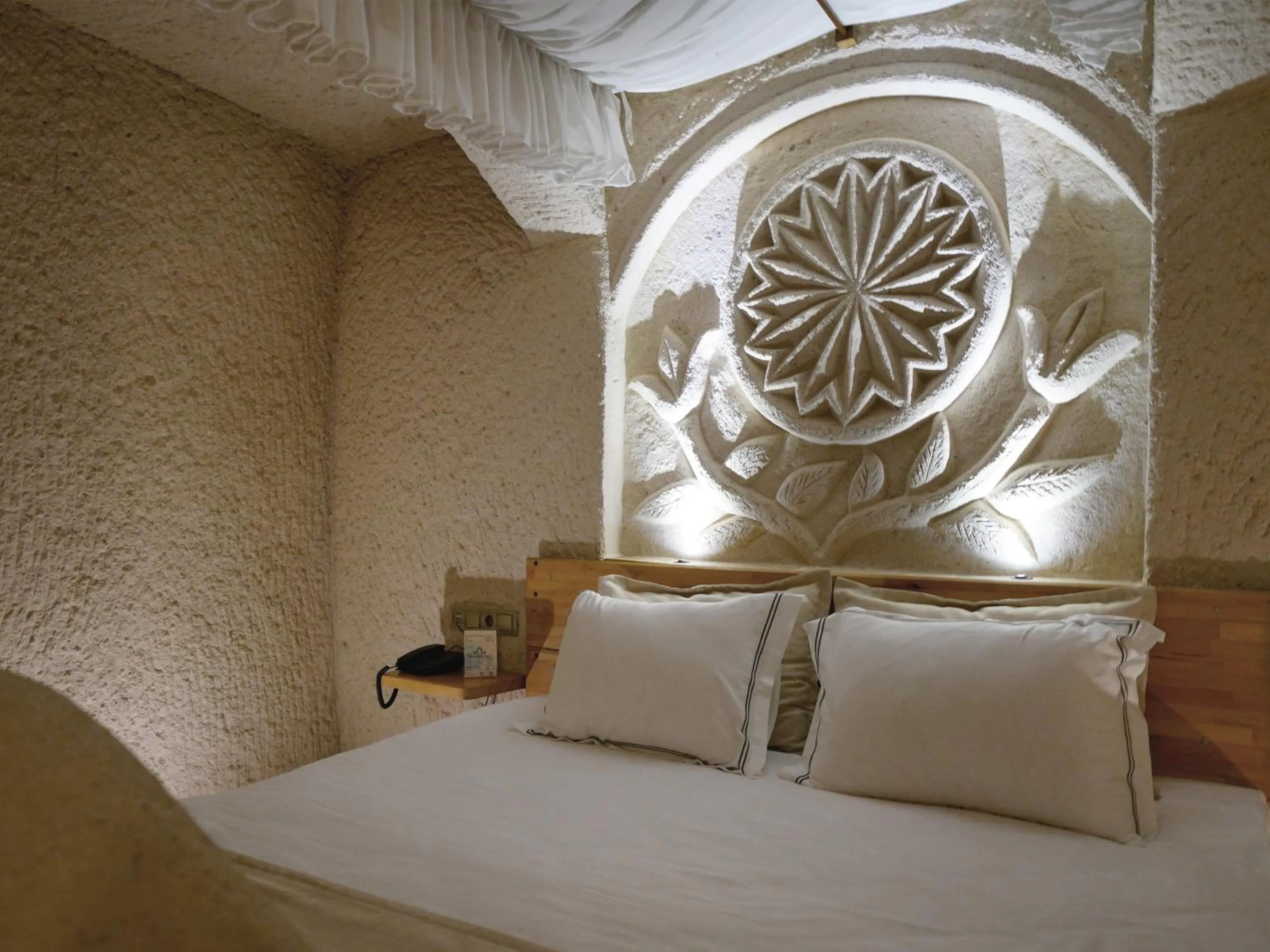 Bed in Memories Cave House Adults Only Plus 12