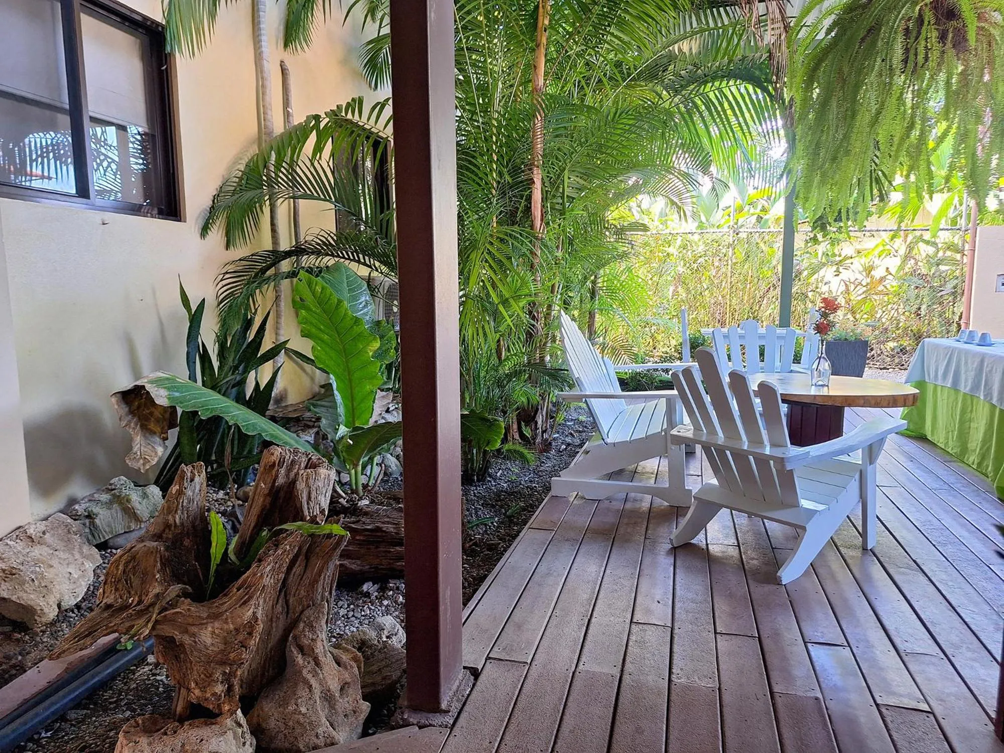 Patio in Infiniti Hotel