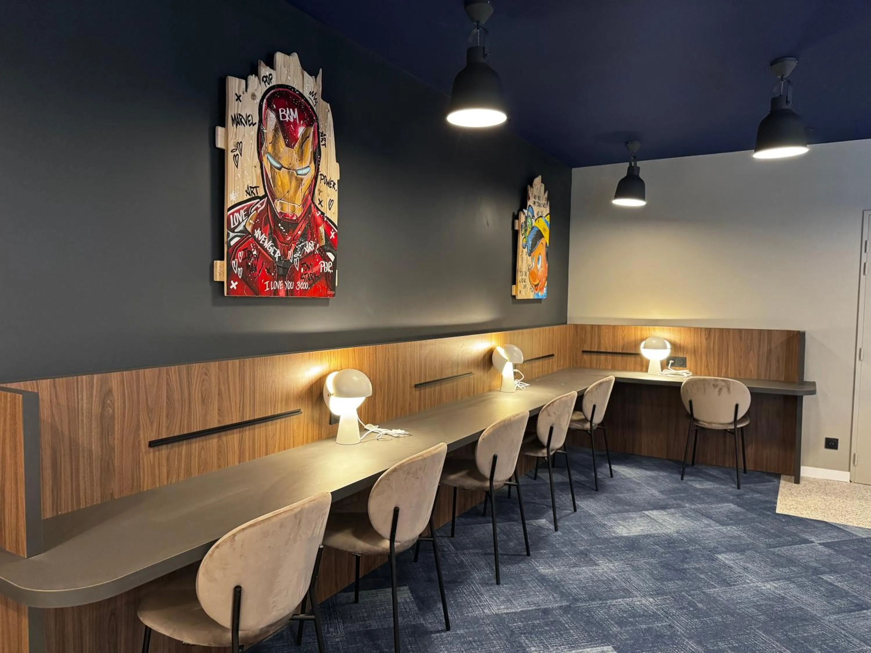 Living room in Hôtel AKENA Serris - Val d'Europe