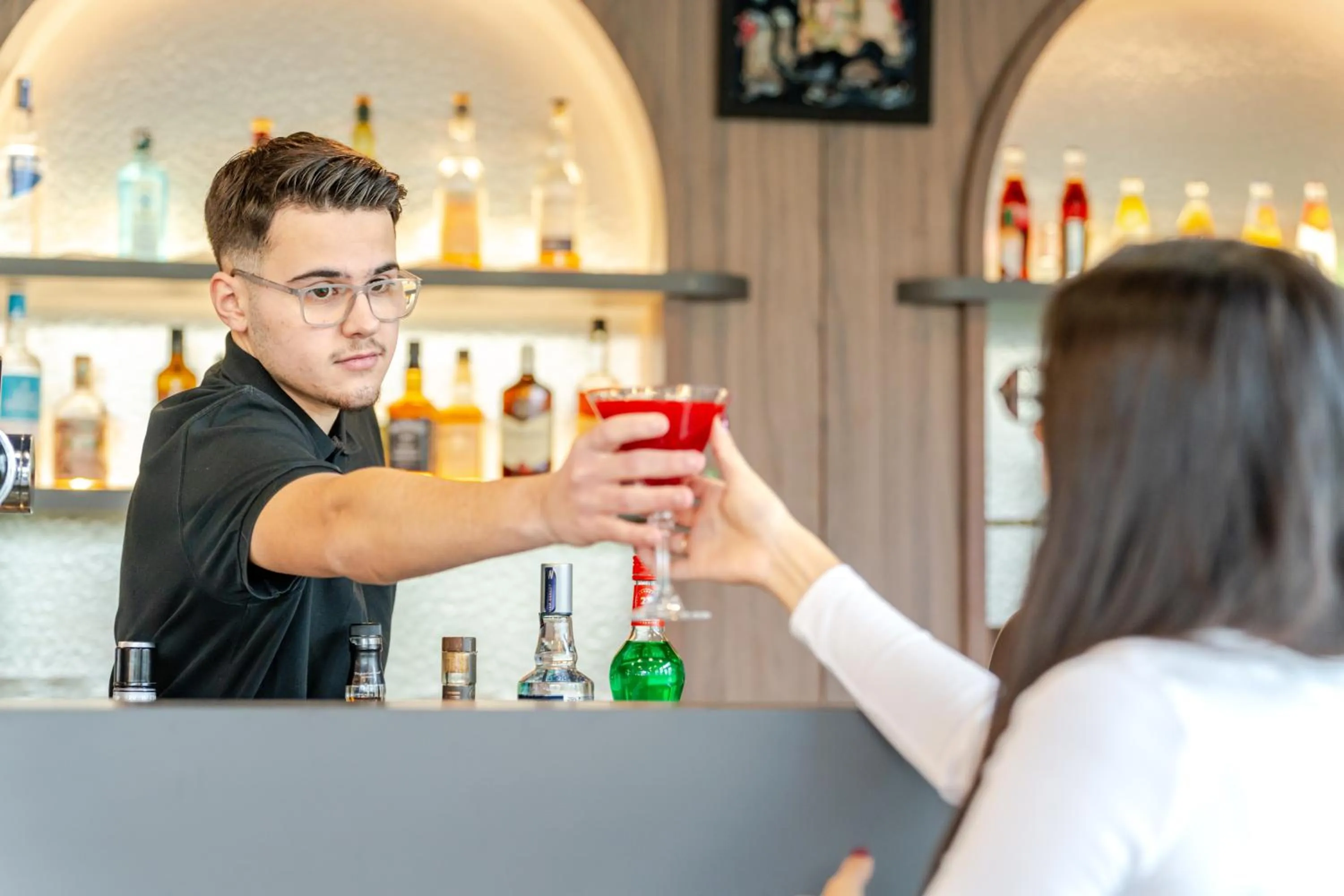 Lounge or bar in Hôtel AKENA Serris - Val d'Europe