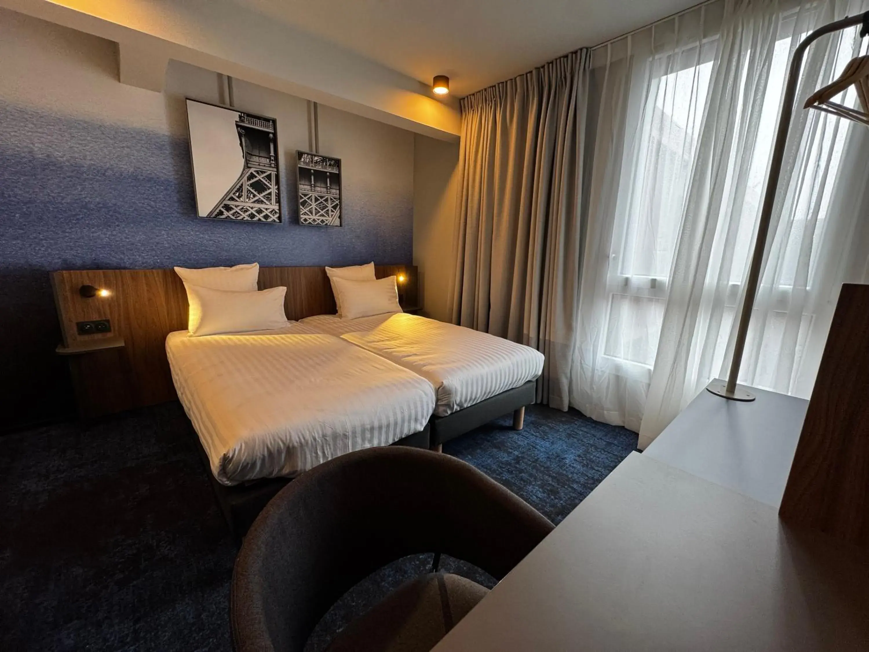 Bed in Hôtel AKENA Serris - Val d'Europe Bed in Hôtel AKENA Serris - Val d'Europe