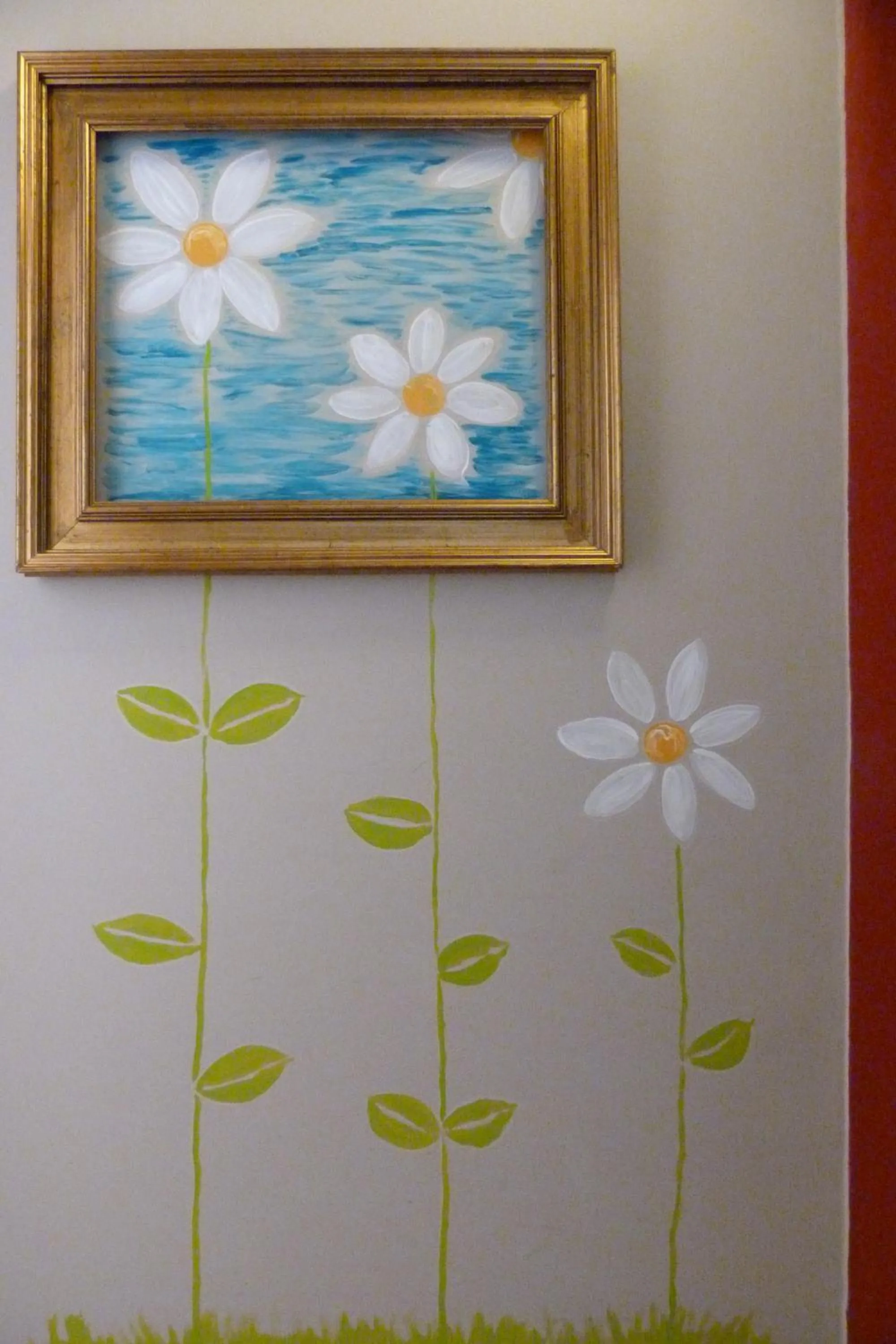 Decorative detail in Ostello Torino