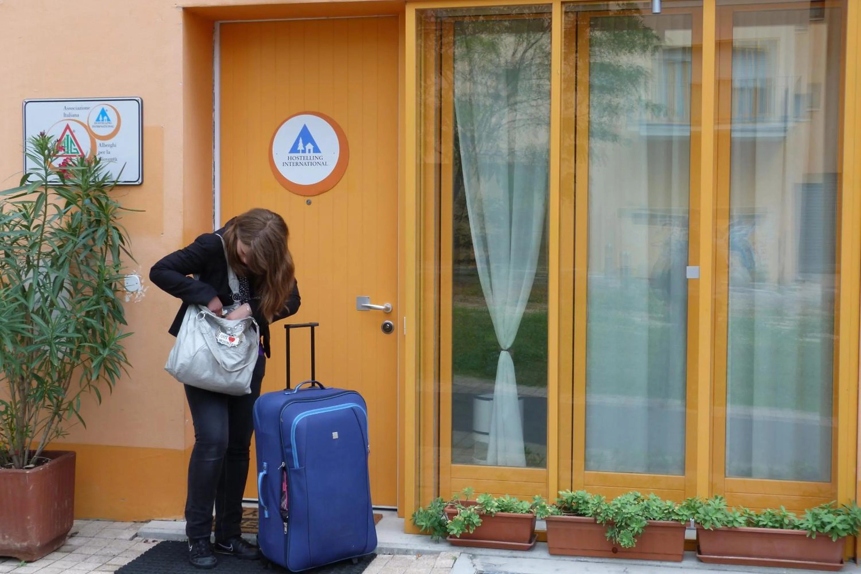 Facade/entrance in Ostello Torino