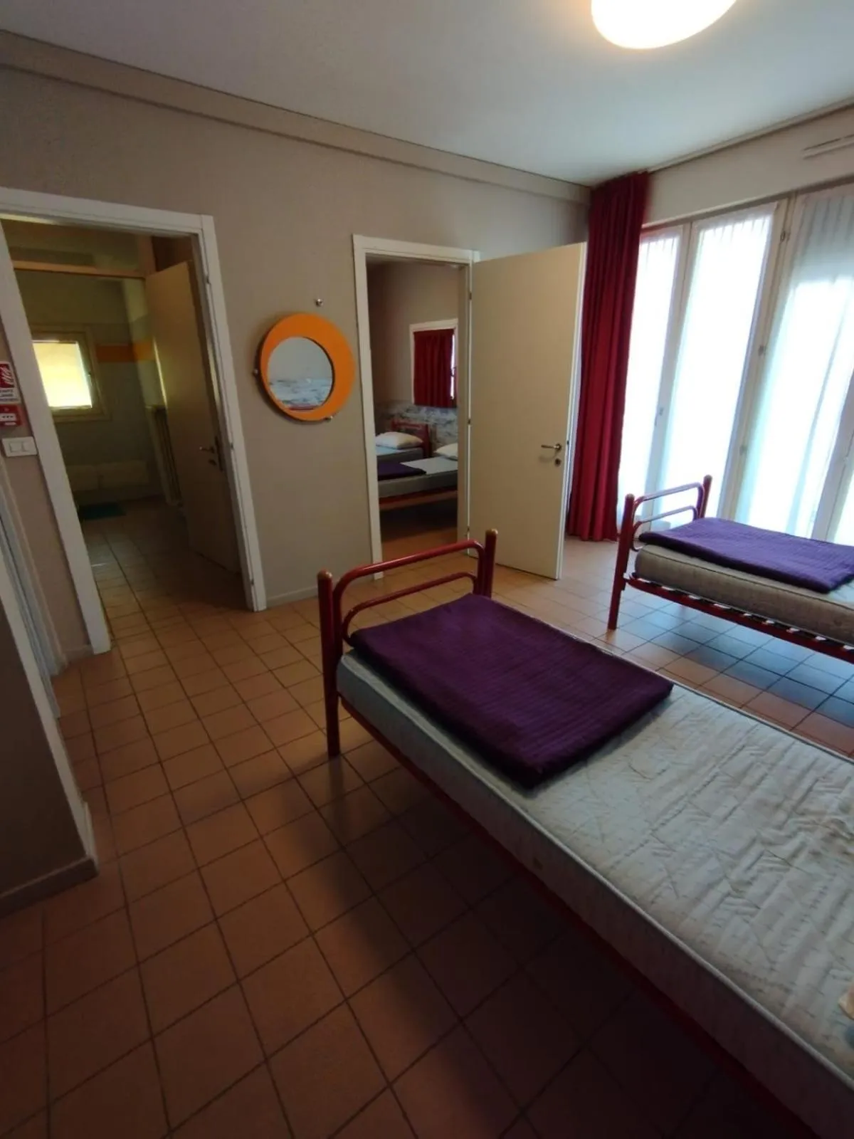 Bedroom, Bed in Ostello Torino