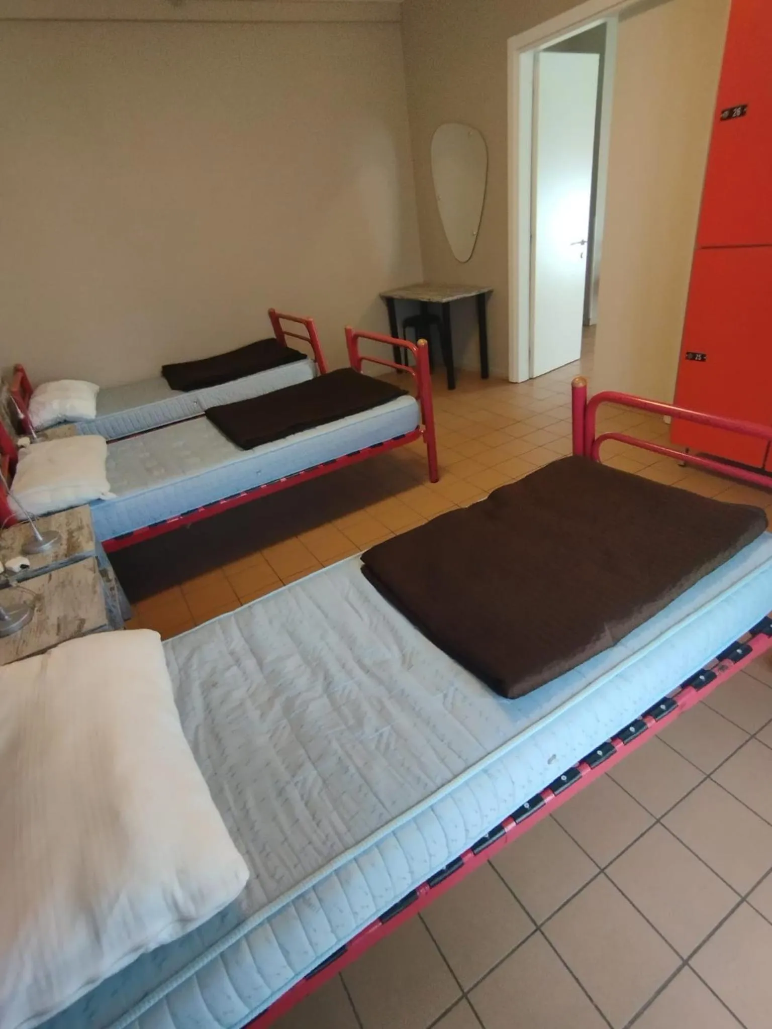 Bedroom, Bed in Ostello Torino