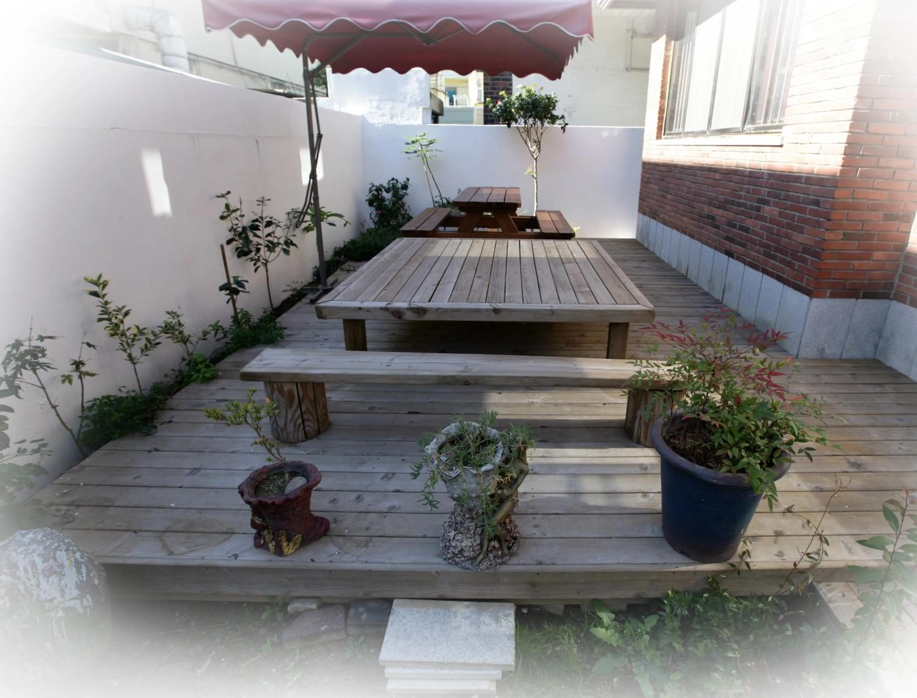 Patio in Green Guesthouse