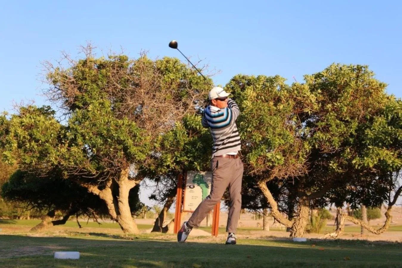 Golfcourse in Rössmund Lodge