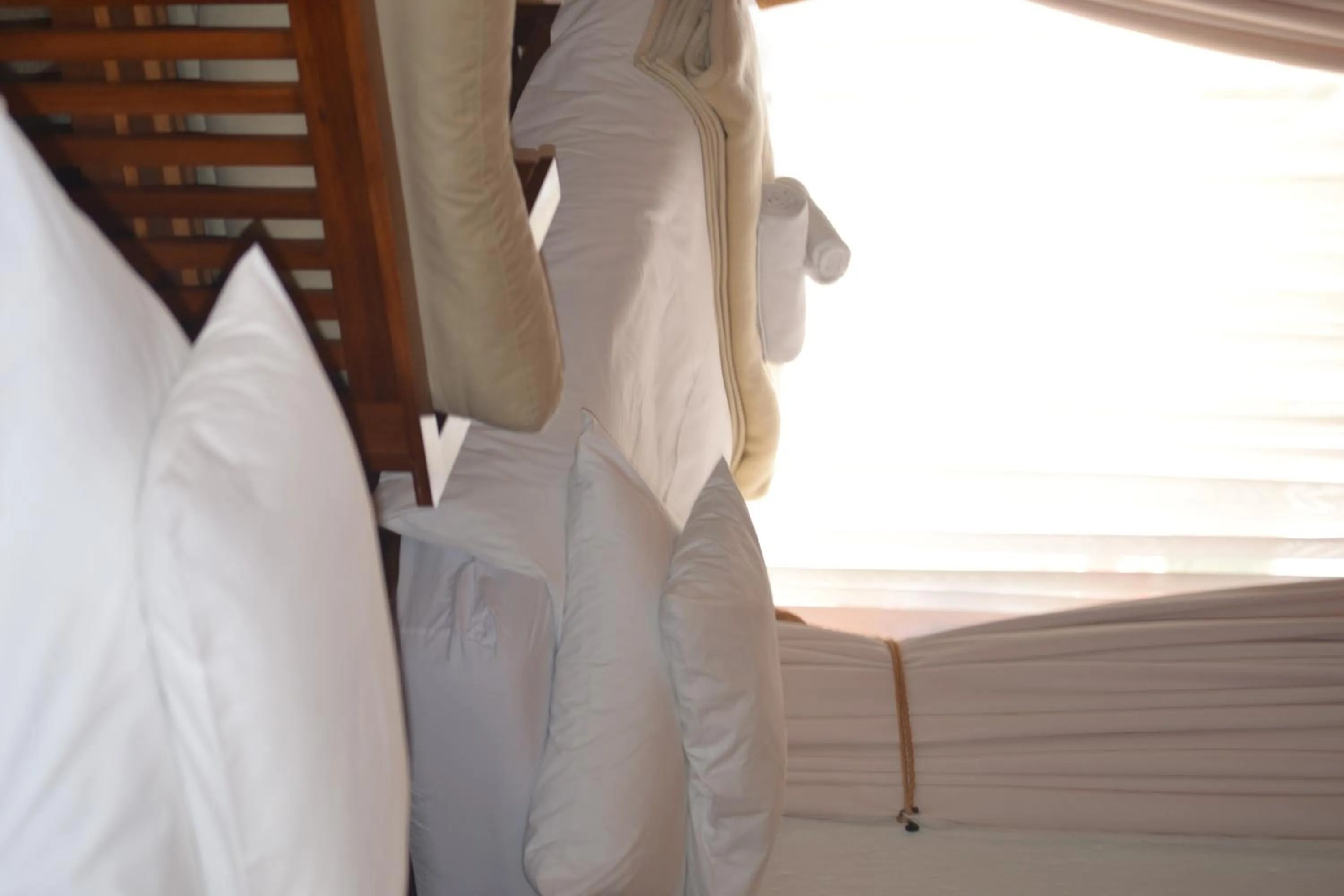 Bed in Rössmund Lodge